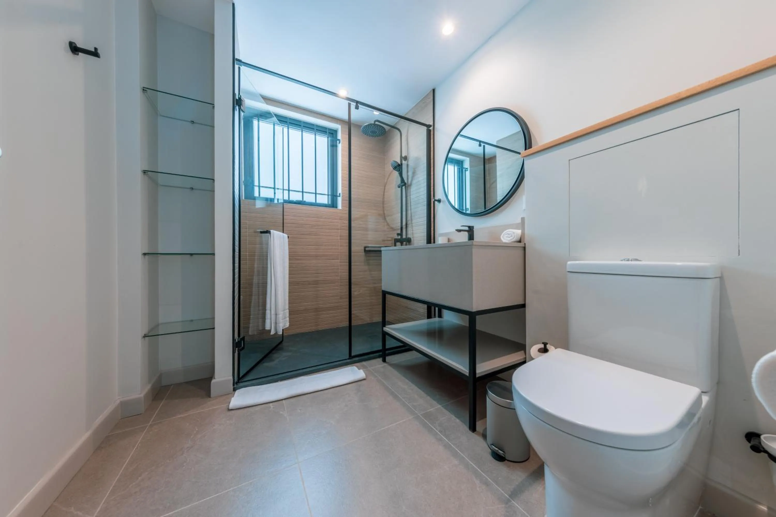 Shower in Beach & Mountain by Horizon Holidays