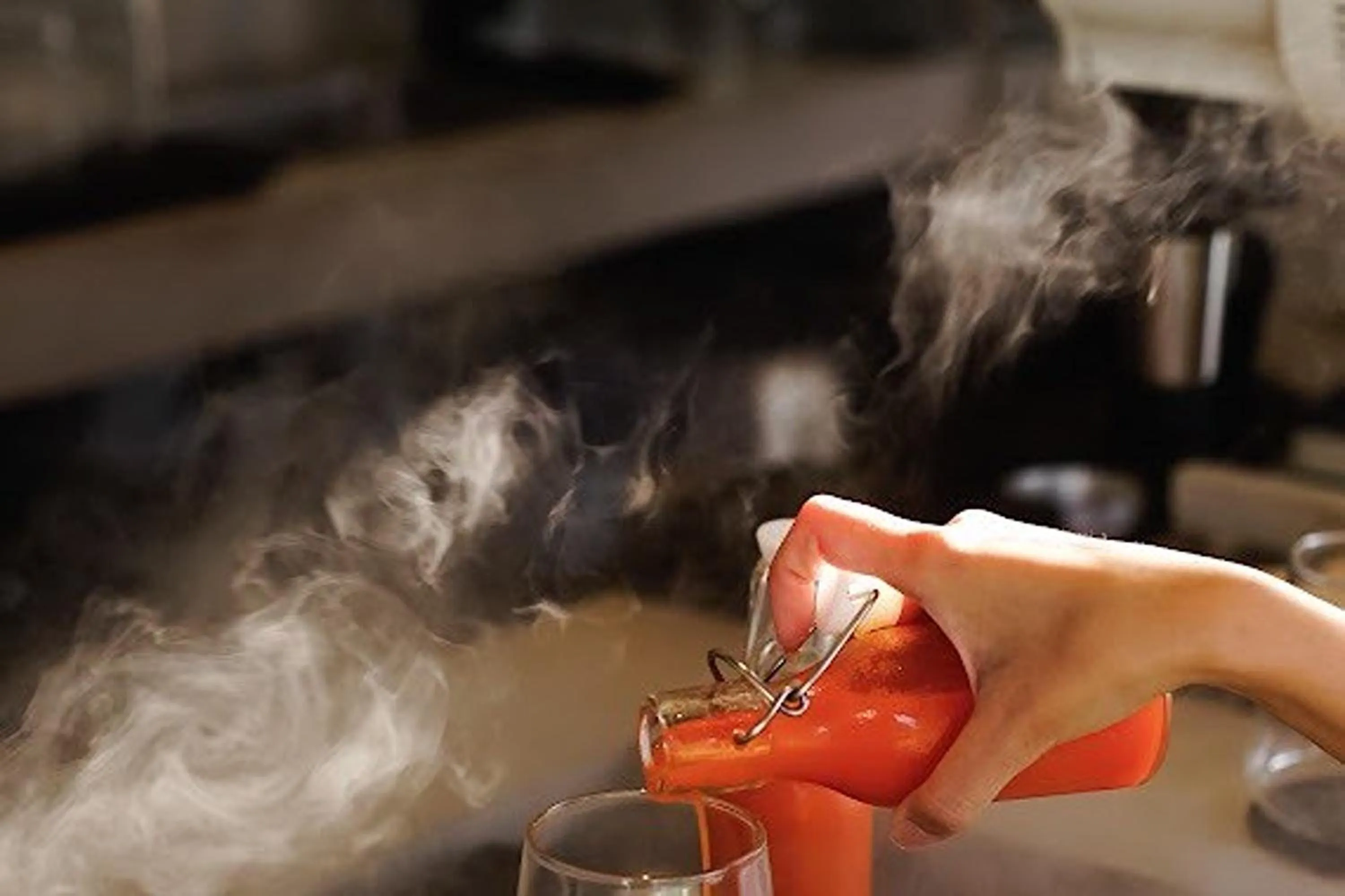 Drinks in Mist Villa