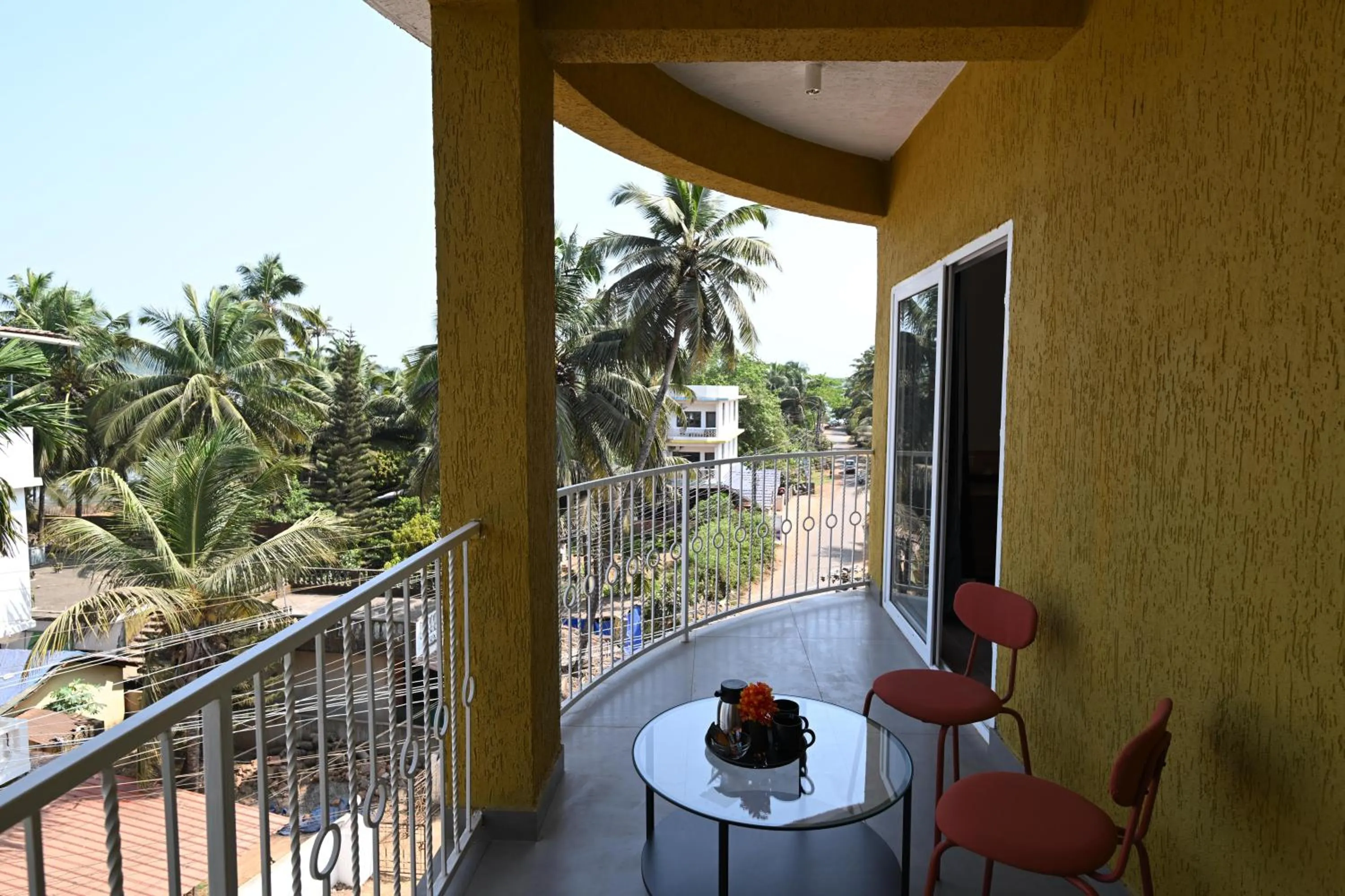 Balcony/Terrace in Bedzzz Xclusiv Morjim, Goa By Leisure Hotels