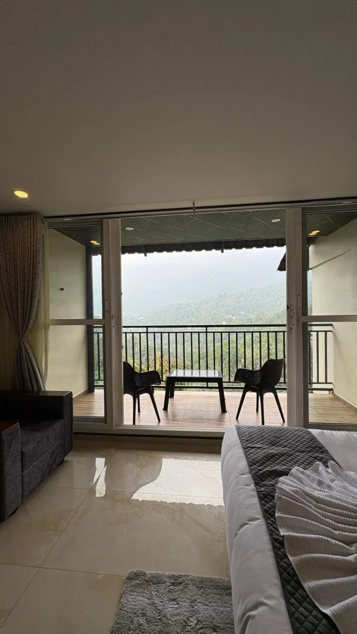 Balcony/Terrace, Bed in Misty Dale Luxury Resort & Spa