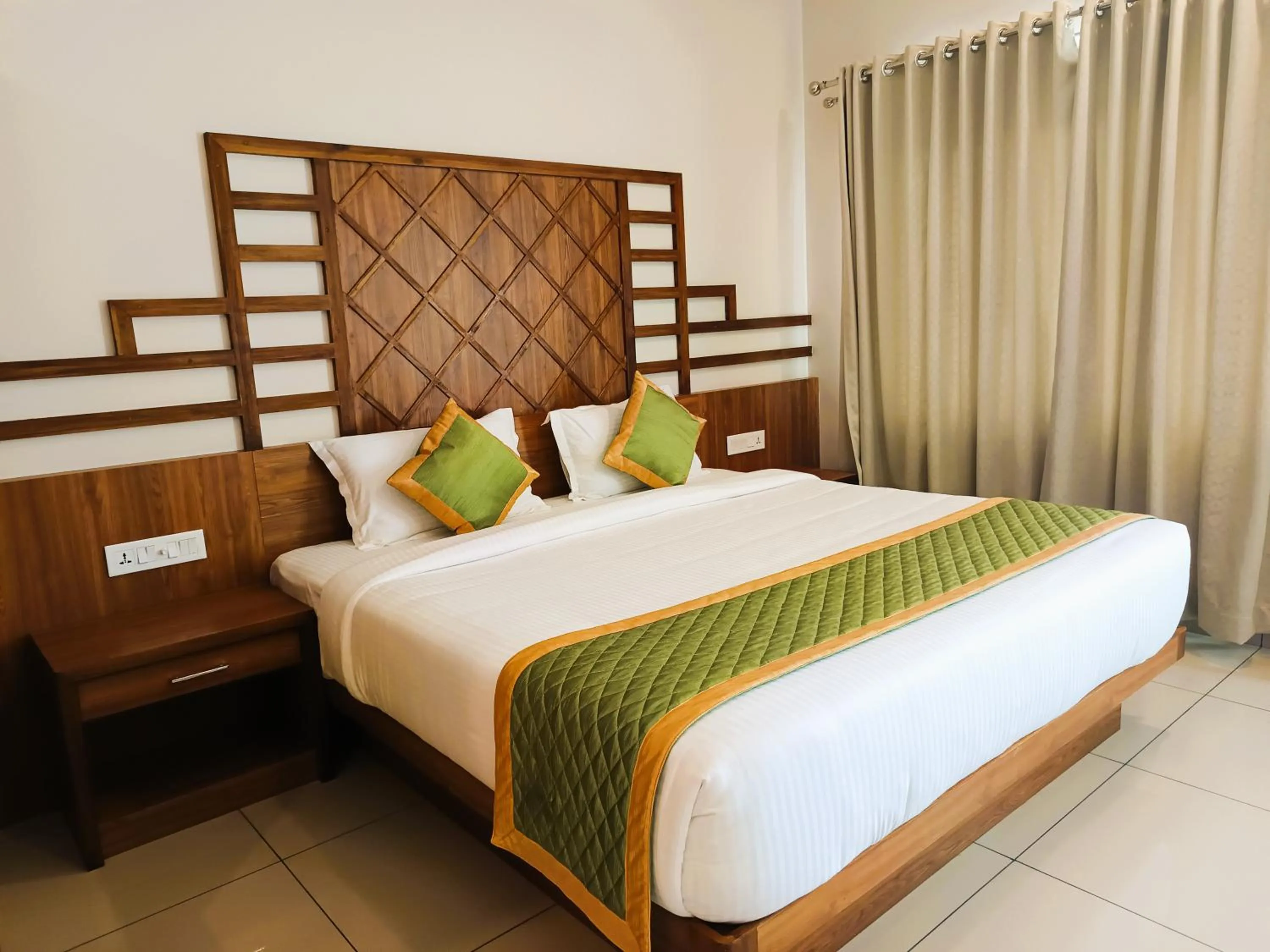 Bed in Misty Dale Luxury Resort & Spa