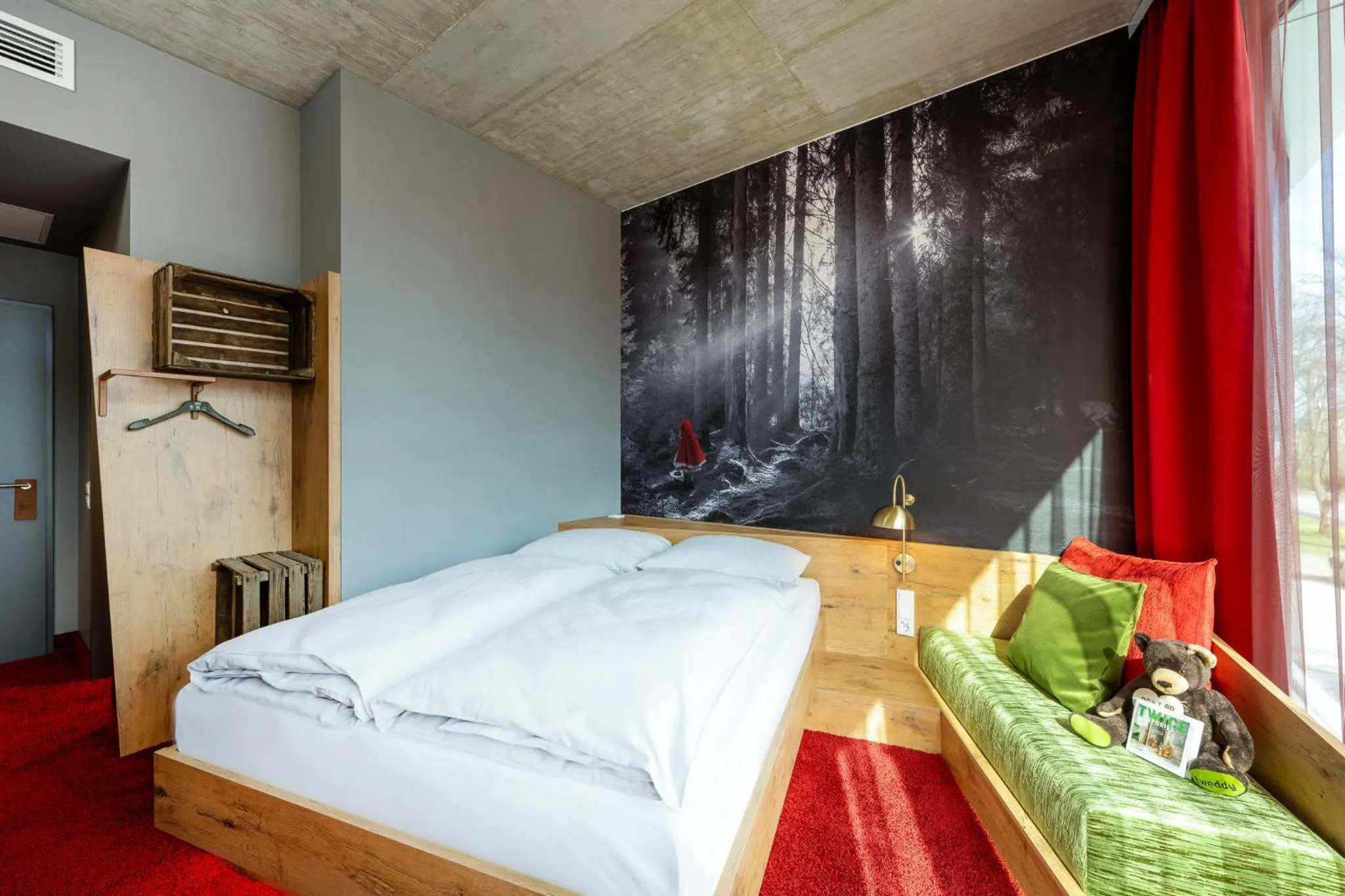 Photo of the whole room, Bed in mightyTwice Hotel Achern