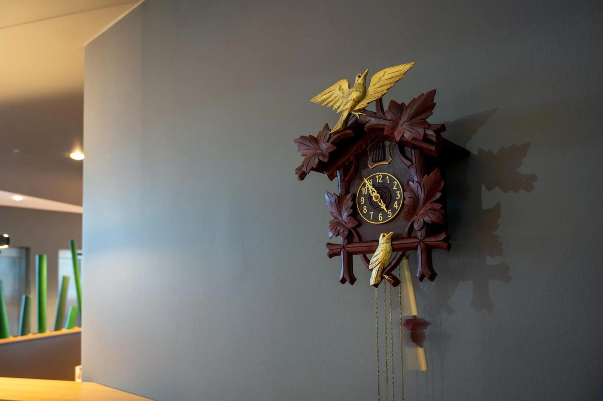 Decorative detail, Bed in mightyTwice Hotel Achern