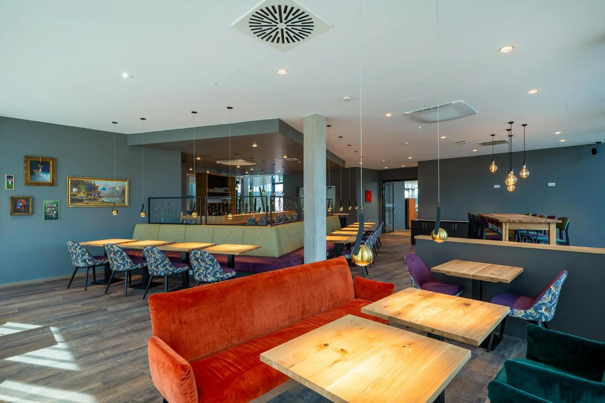 Lounge or bar in mightyTwice Hotel Achern