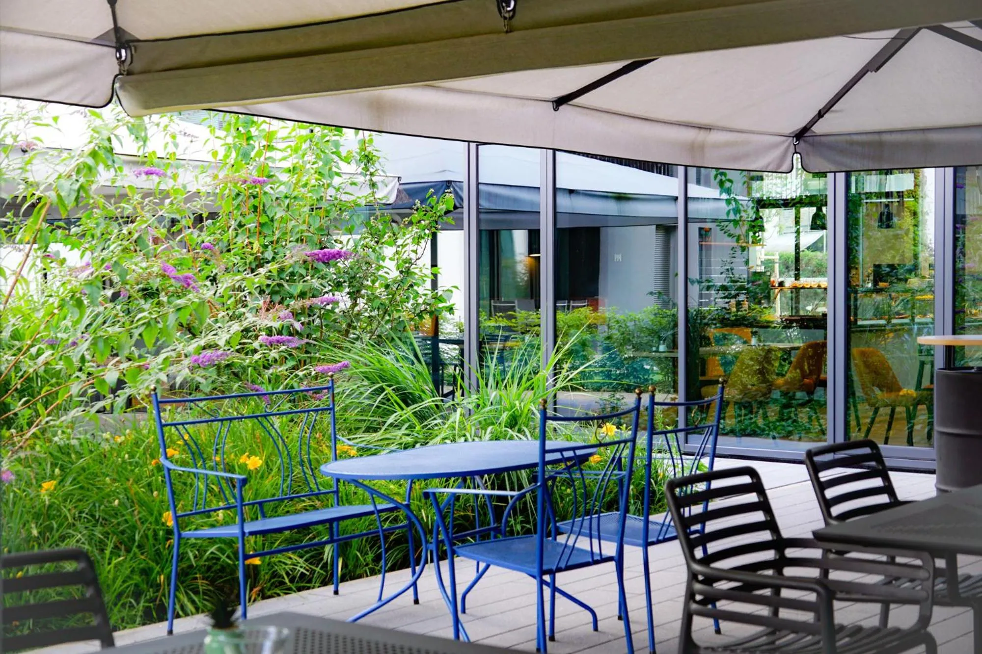 Balcony/Terrace in mightyTwice Hotel Achern