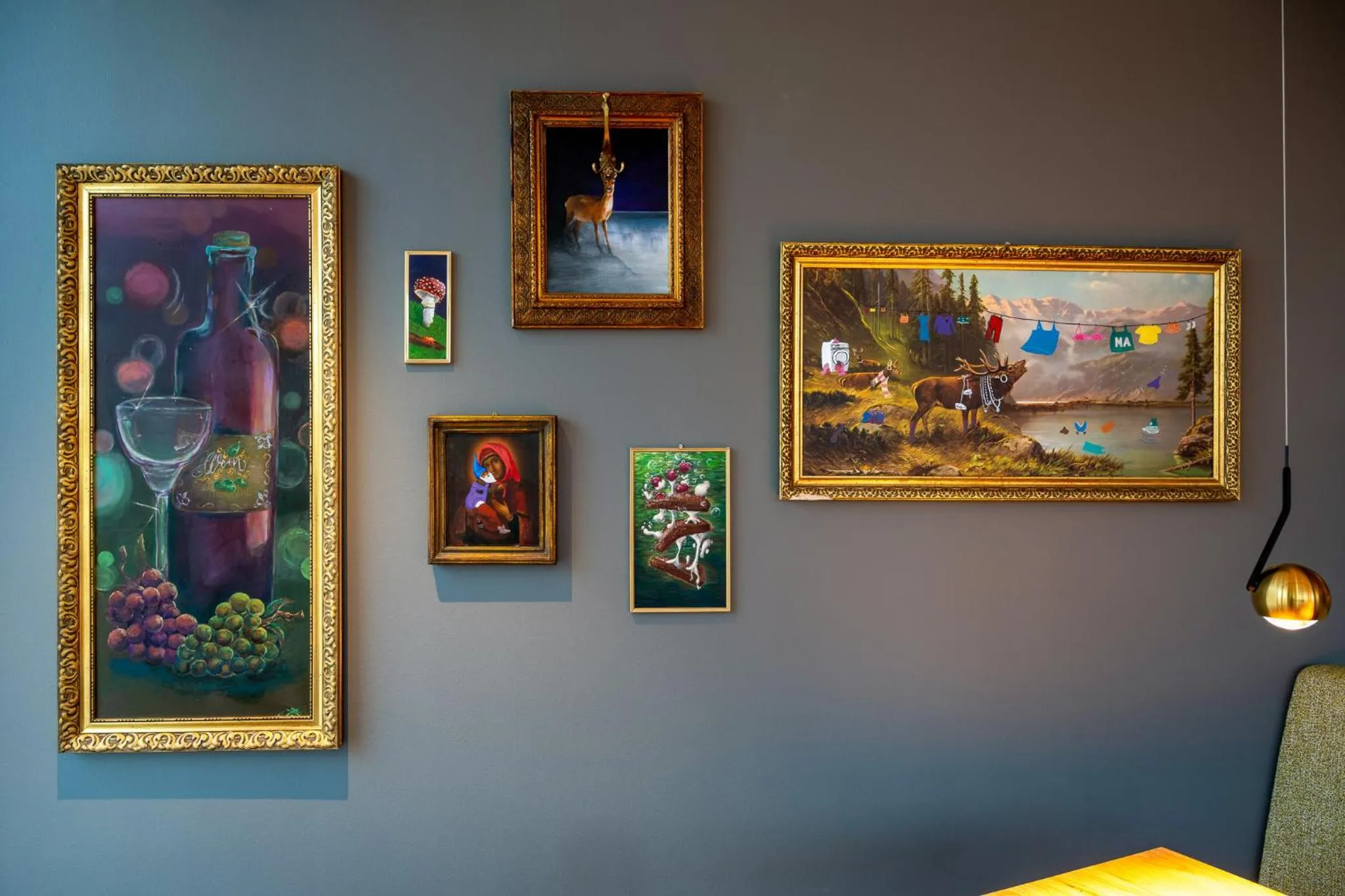 Decorative detail in mightyTwice Hotel Achern