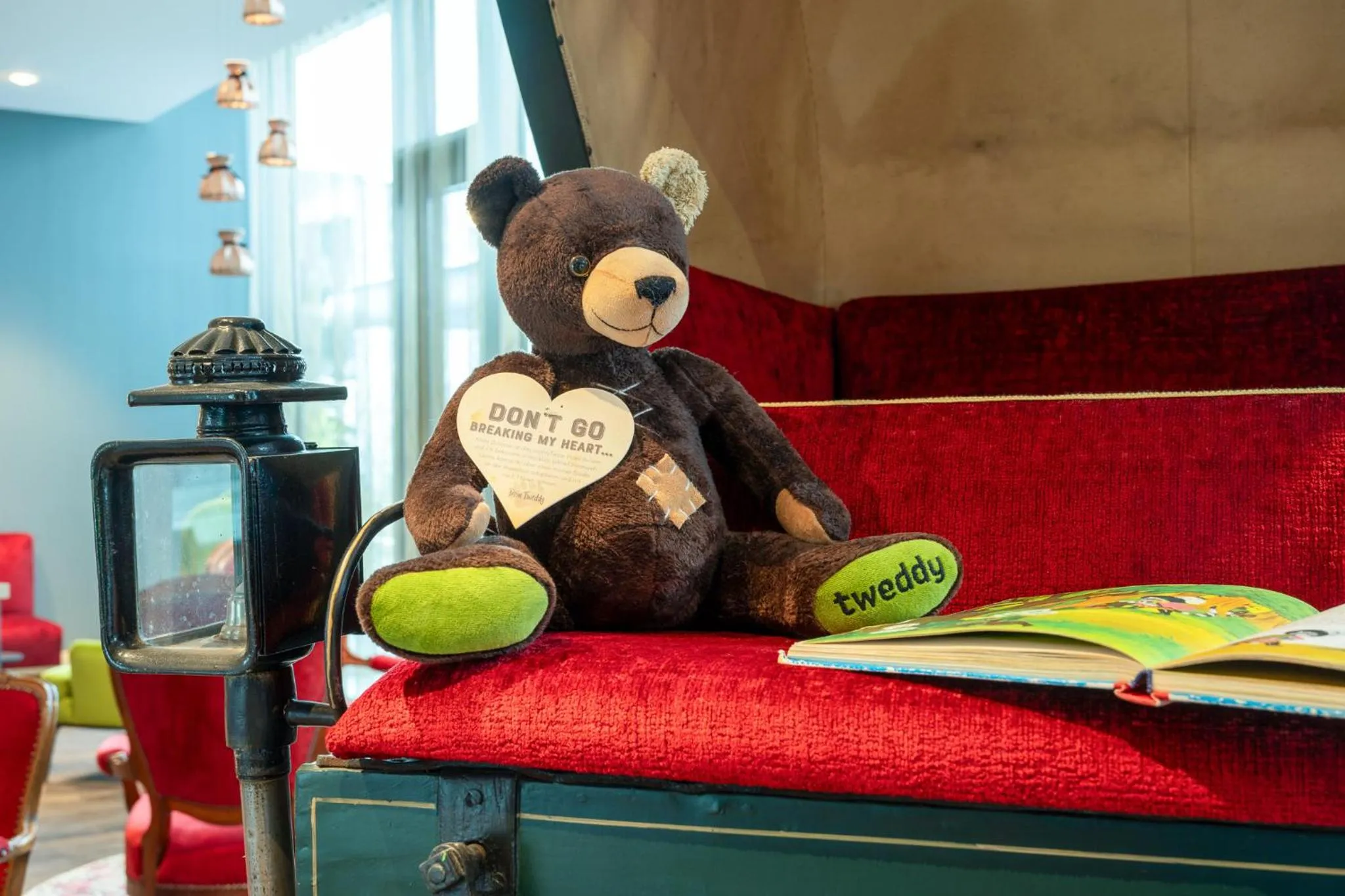 Decorative detail in mightyTwice Hotel Achern