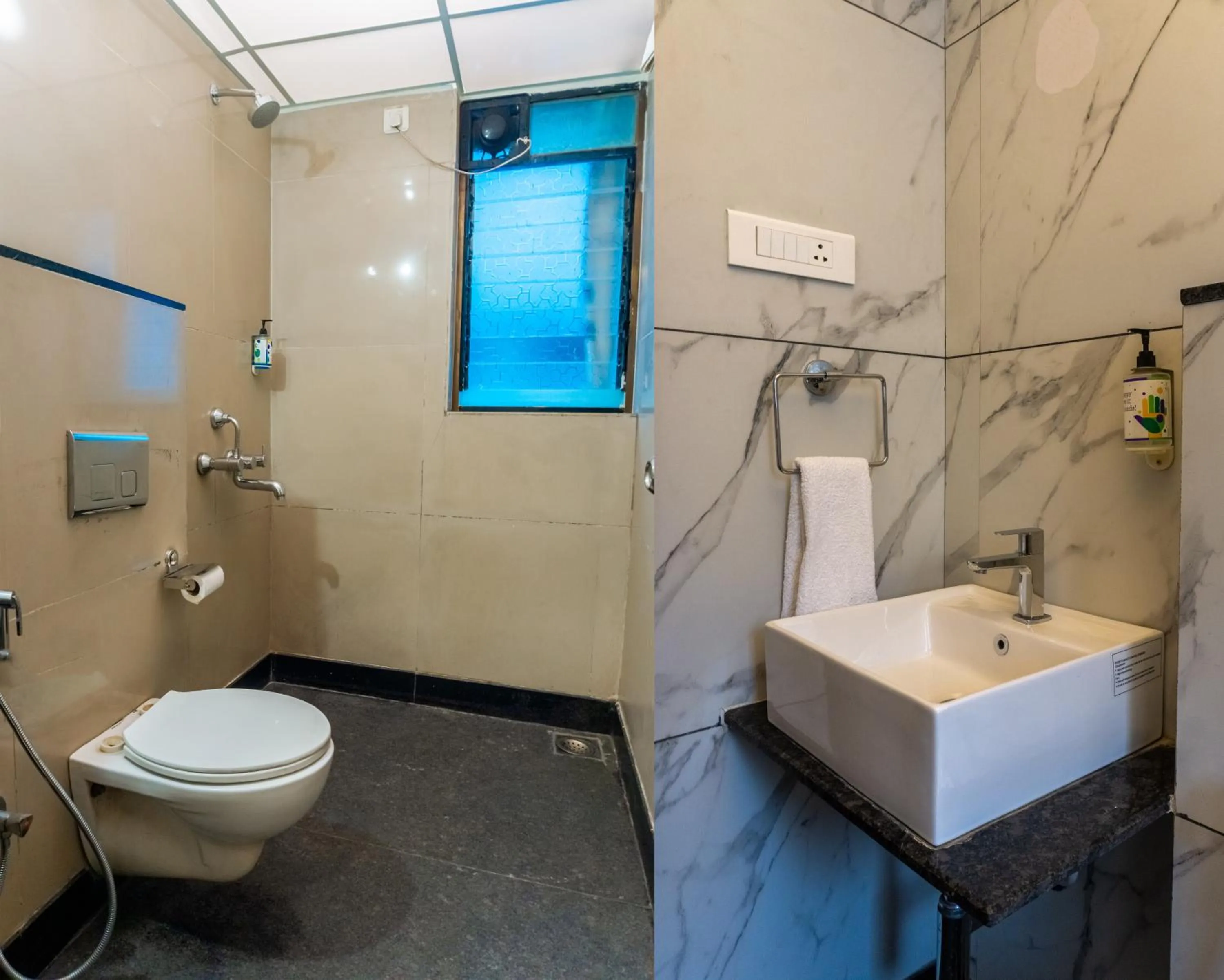 Bathroom in Treebo Blossom - Viman Nagar