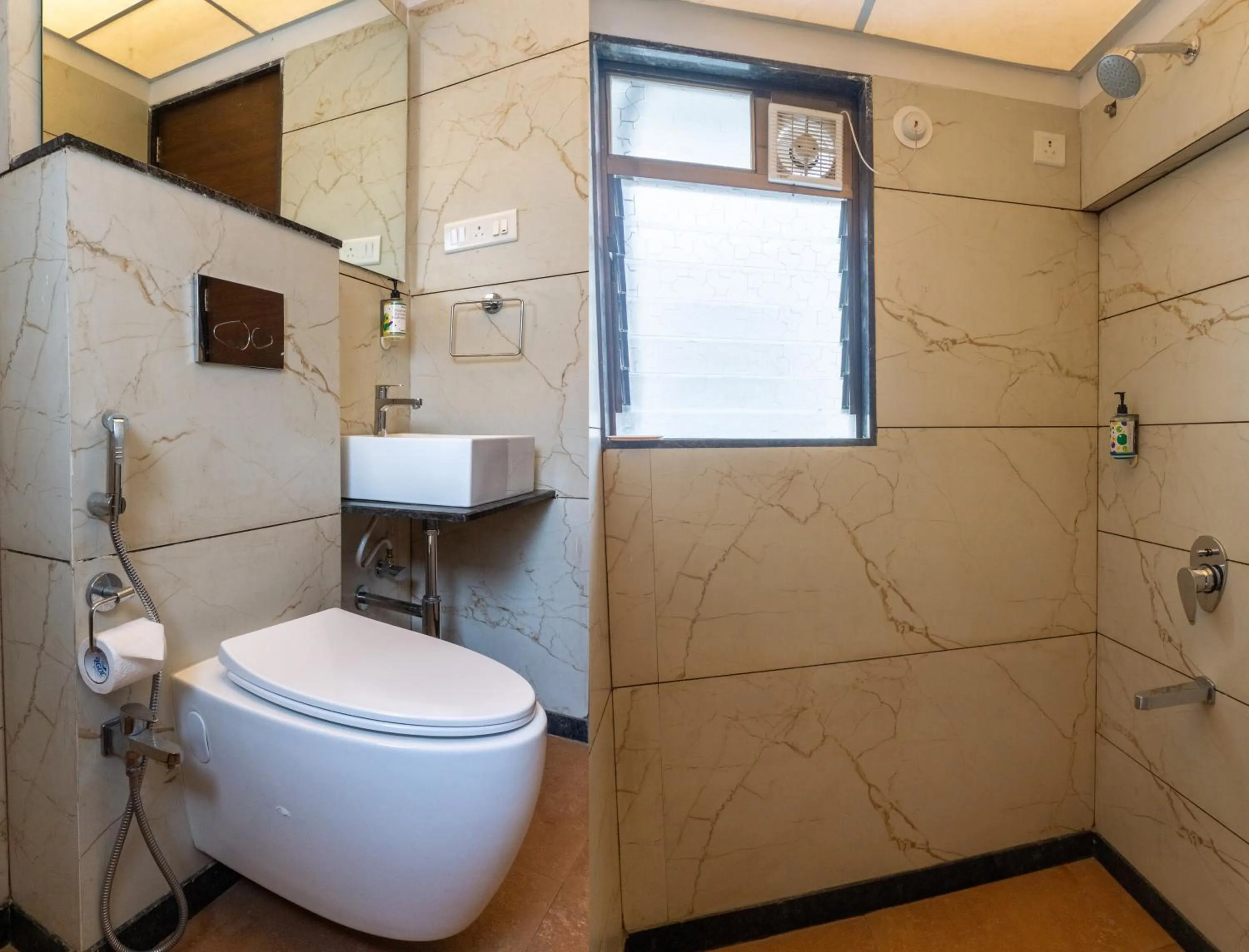 Bathroom in Treebo Blossom - Viman Nagar