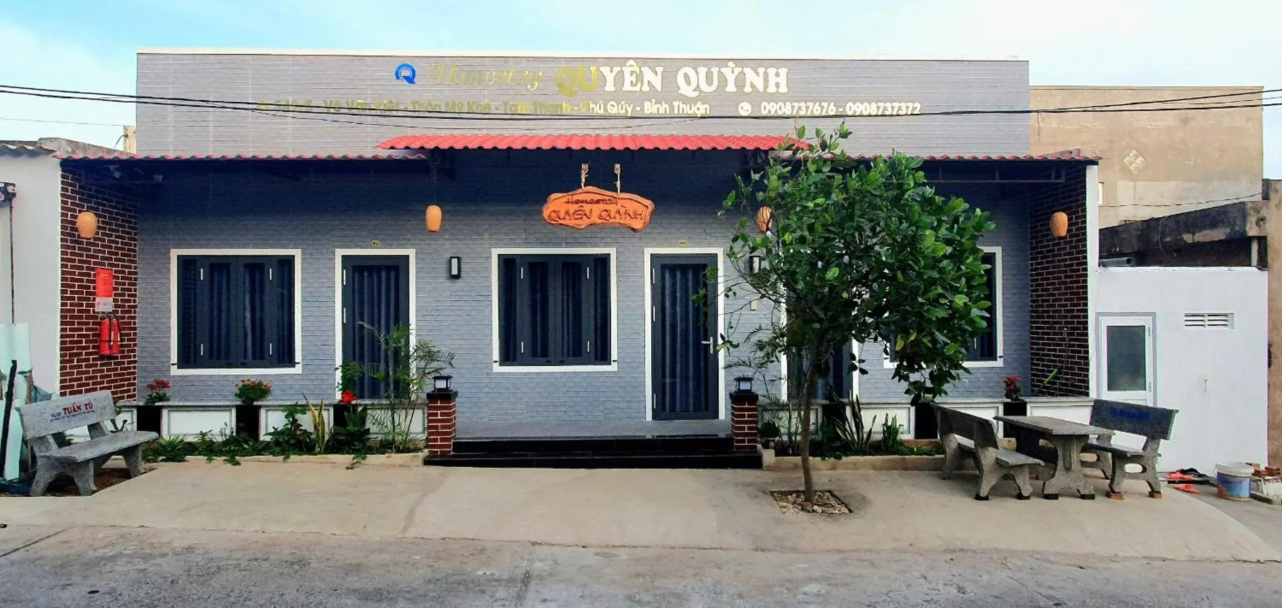 Property building in Homestay Quyên Quỳnh Property building in Homestay Quyên Quỳnh