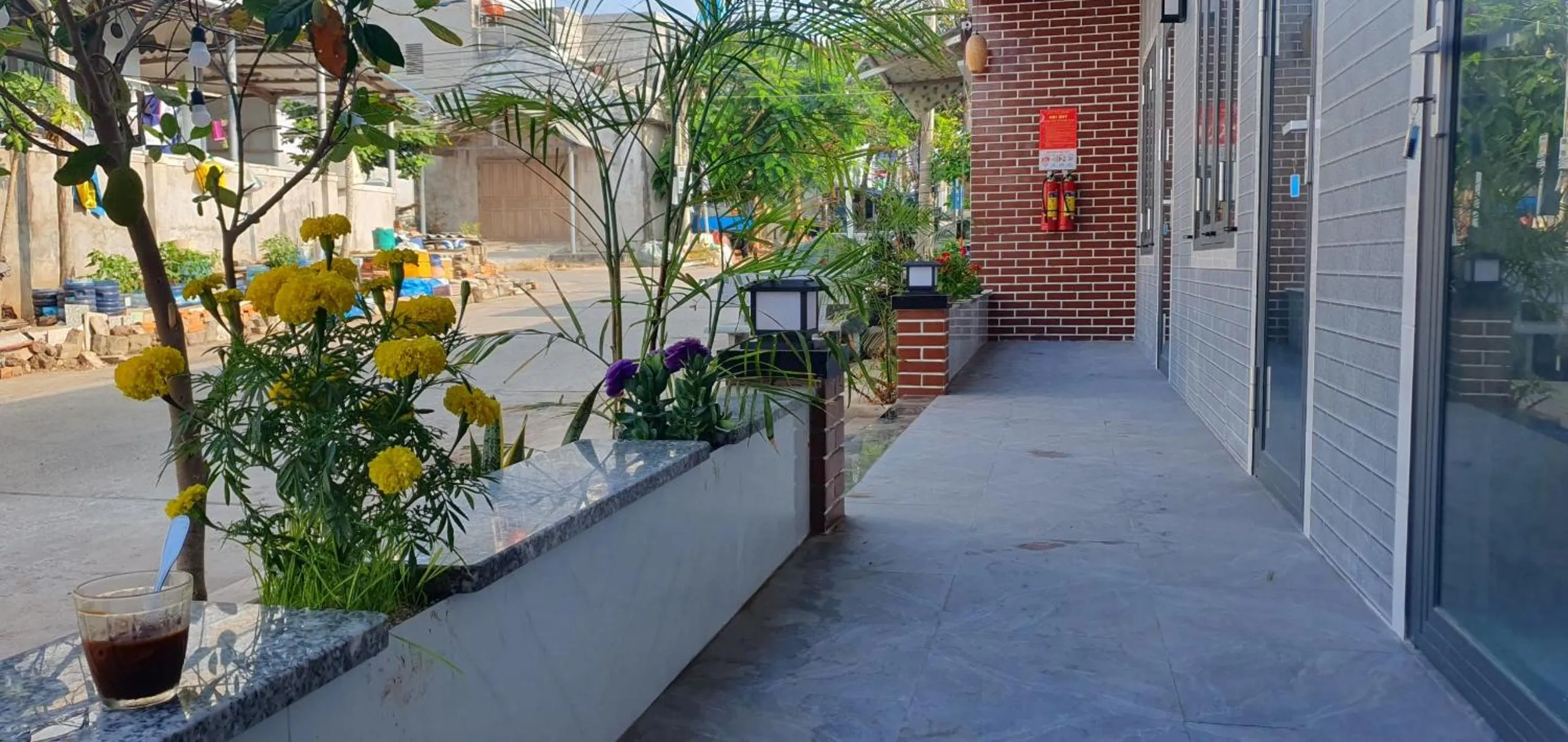 Patio in Homestay Quyên Quỳnh