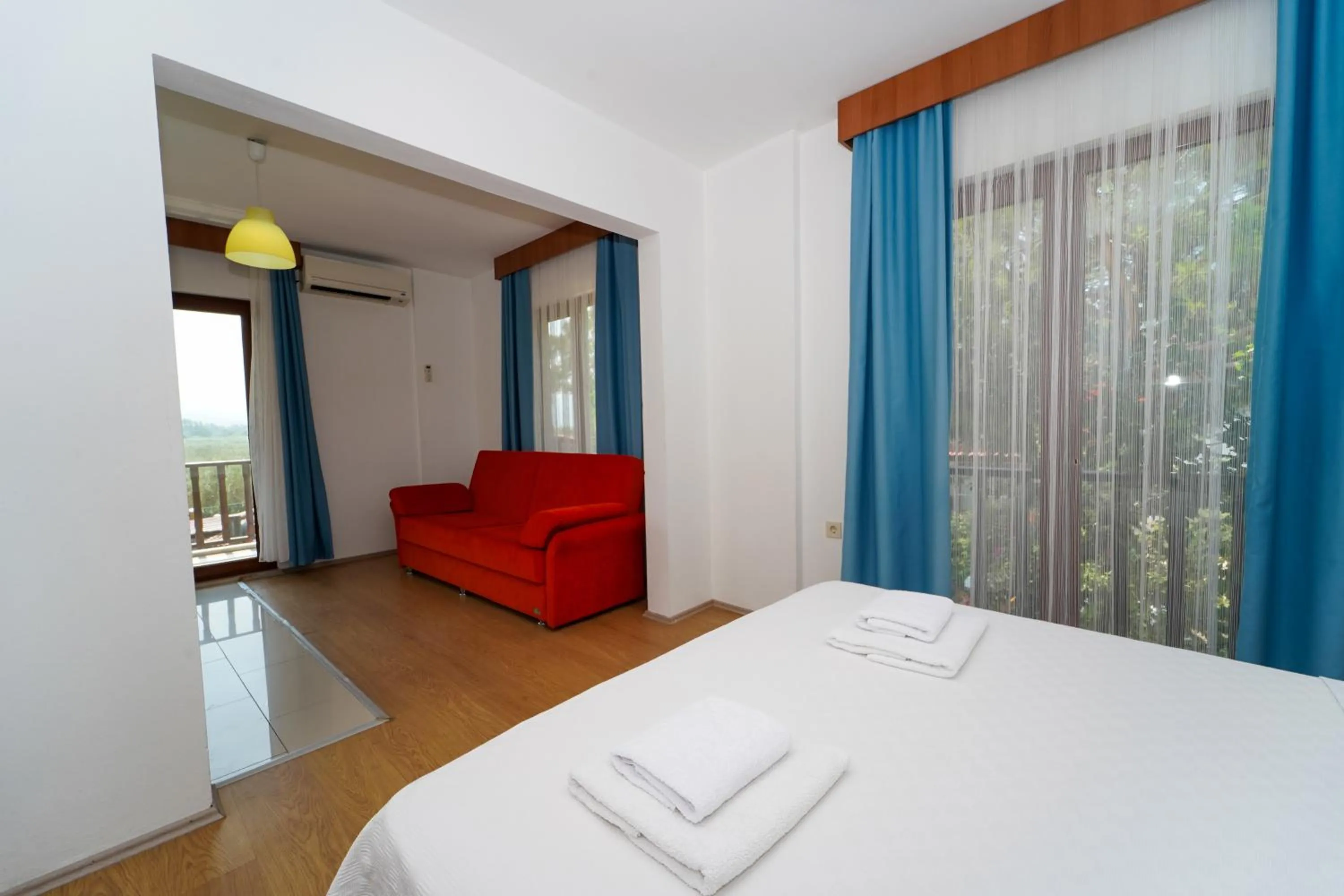 Bed in Akyaka Nehir Butik Otel