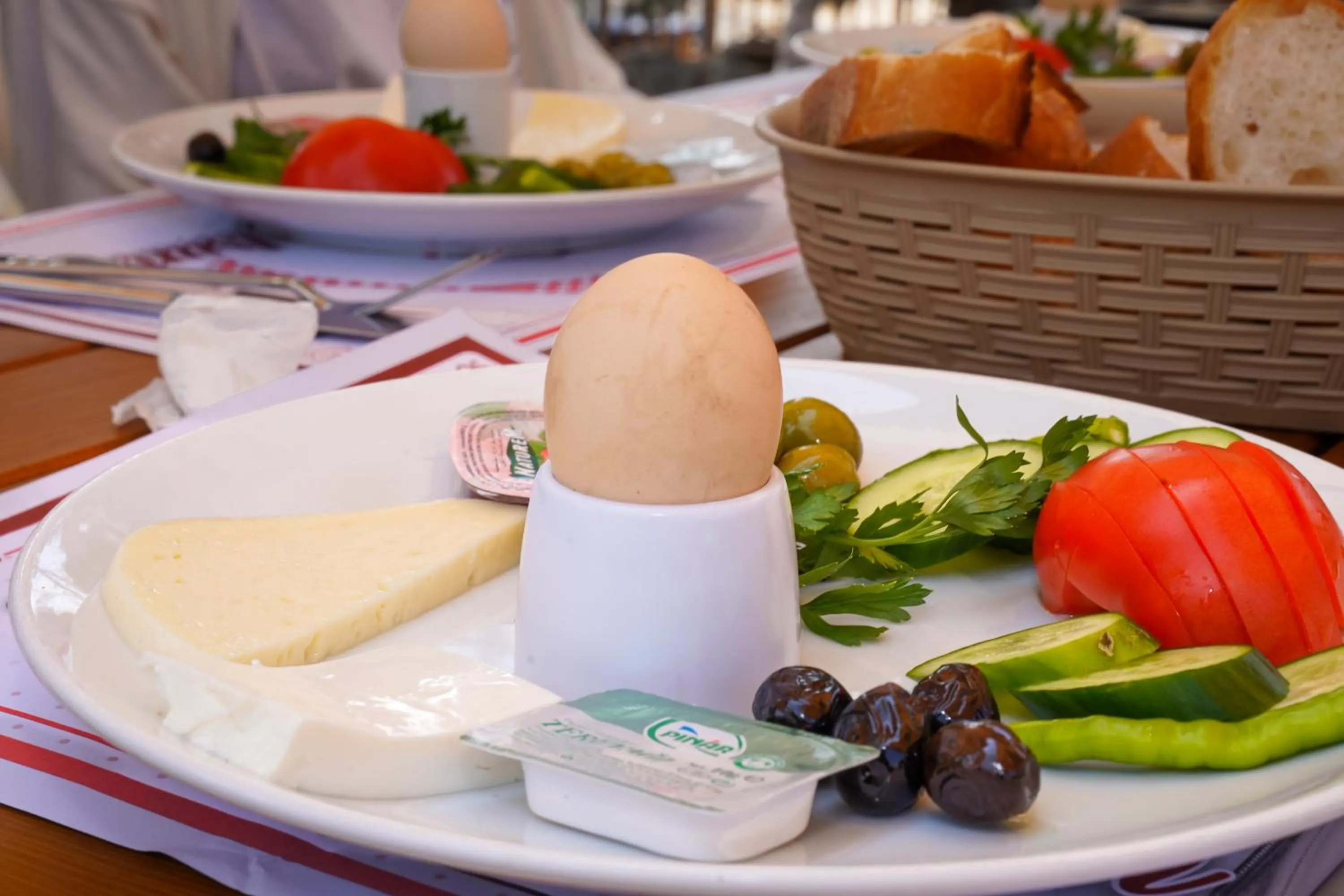 Continental breakfast in Akyaka Nehir Butik Otel