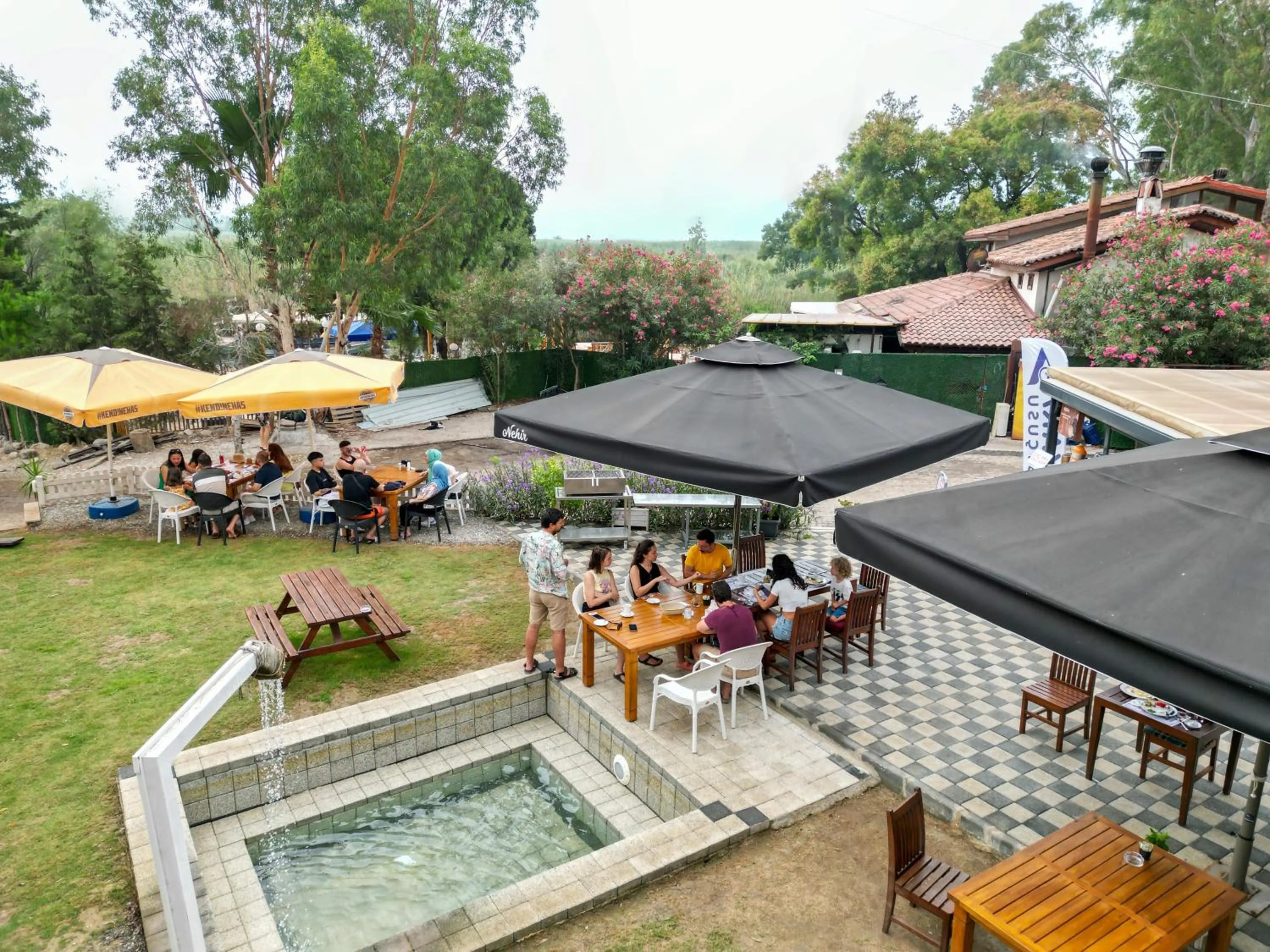 Garden in Akyaka Nehir Butik Otel
