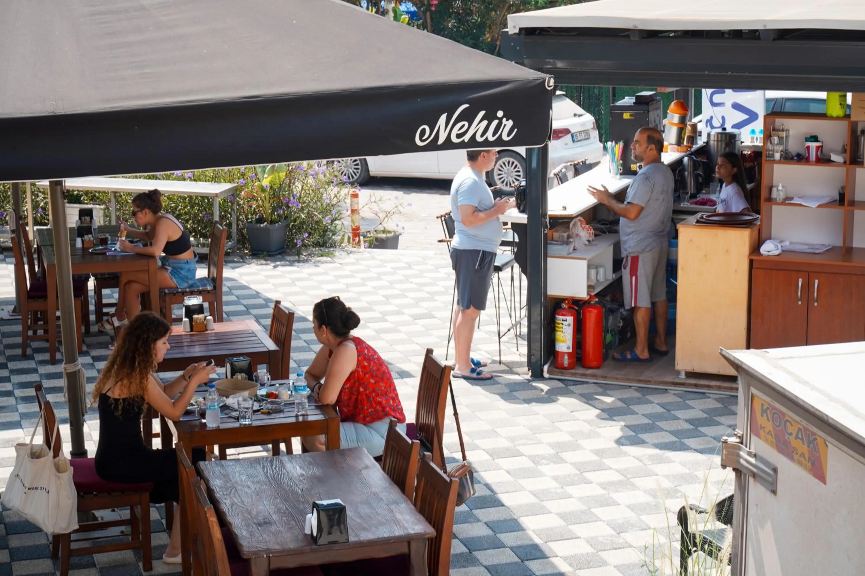 Food and drinks in Akyaka Nehir Butik Otel