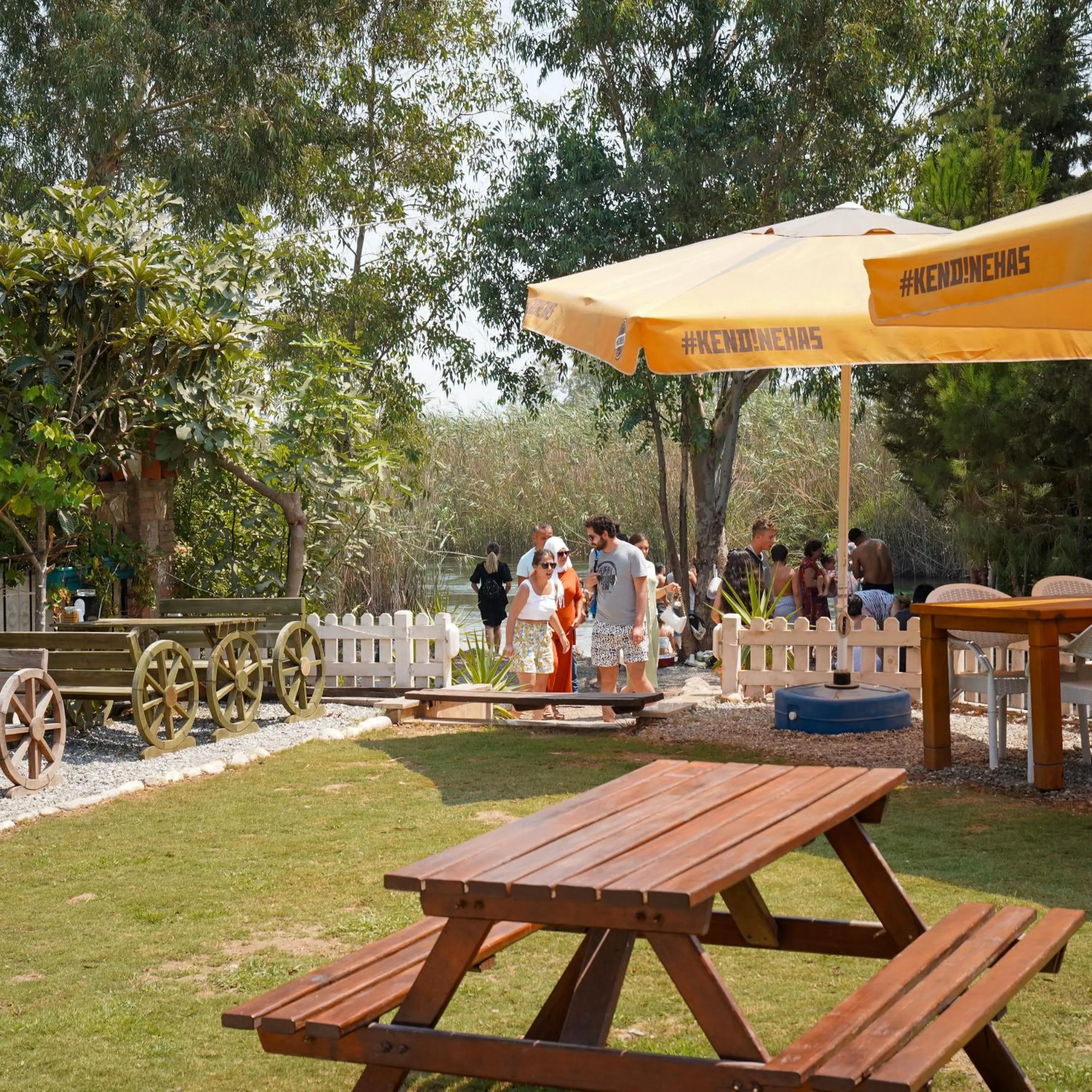 Garden in Akyaka Nehir Butik Otel