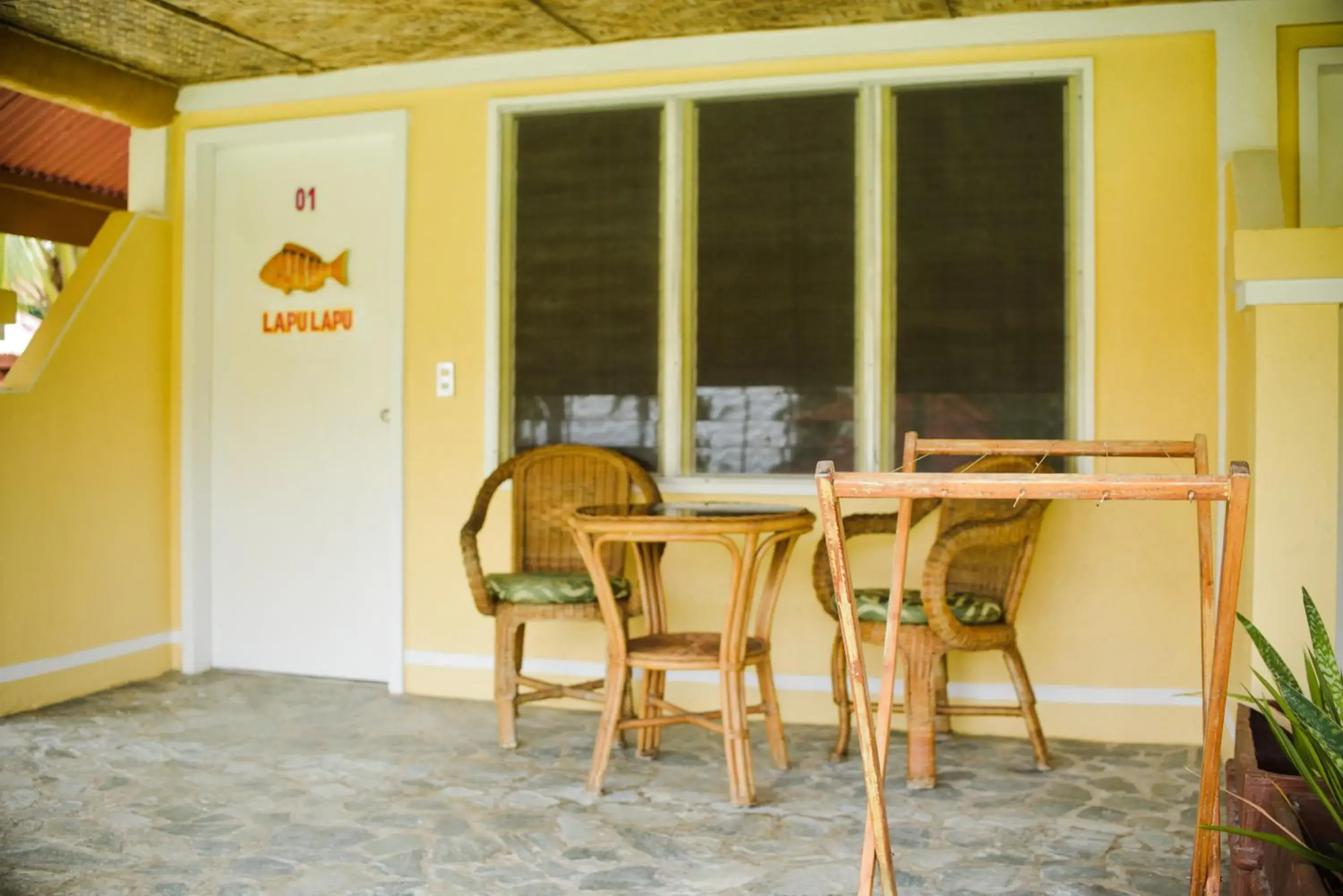 Facade/entrance in Whispering Palms Island Resort Facade/entrance in Whispering Palms Island Resort