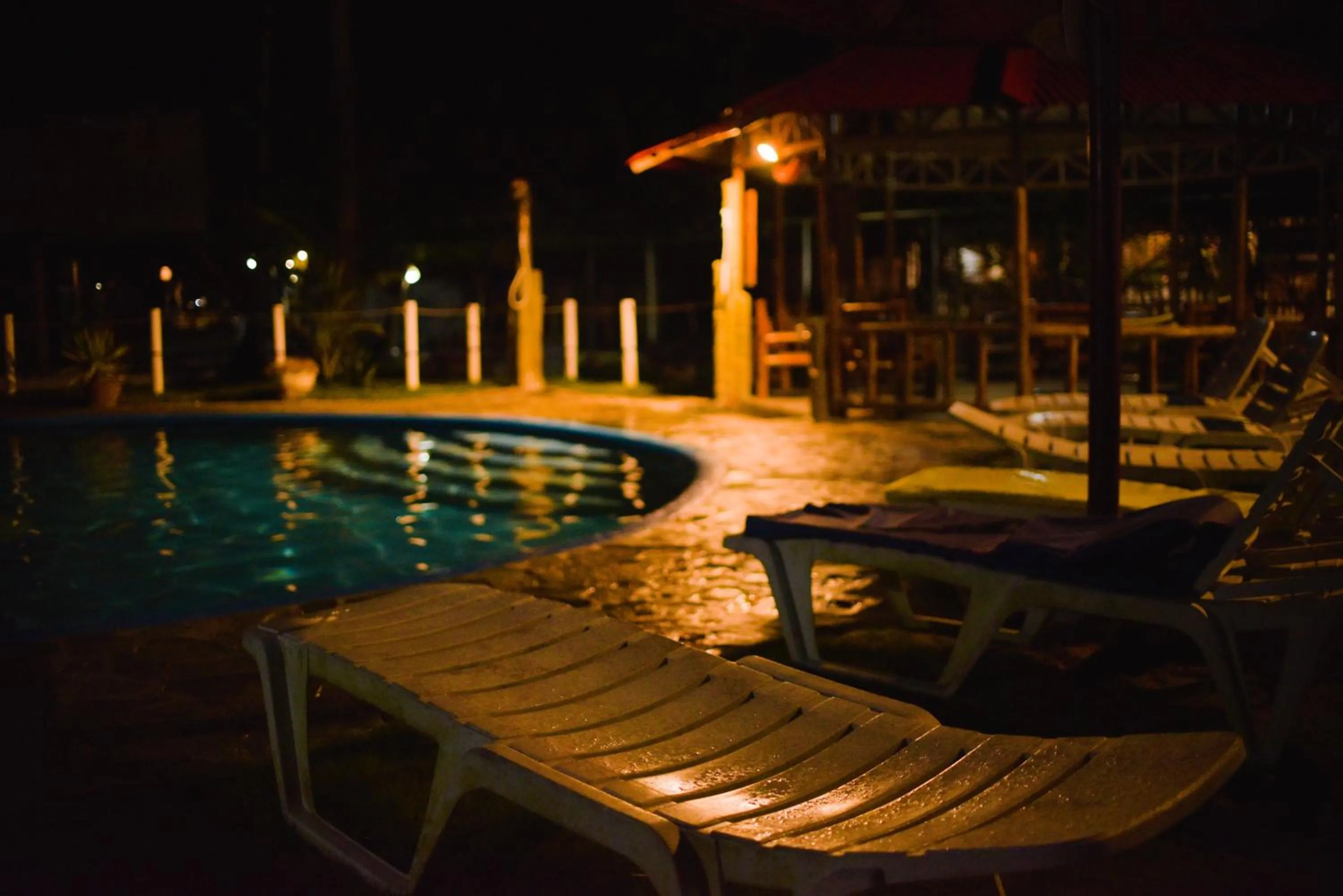 Night in Whispering Palms Island Resort