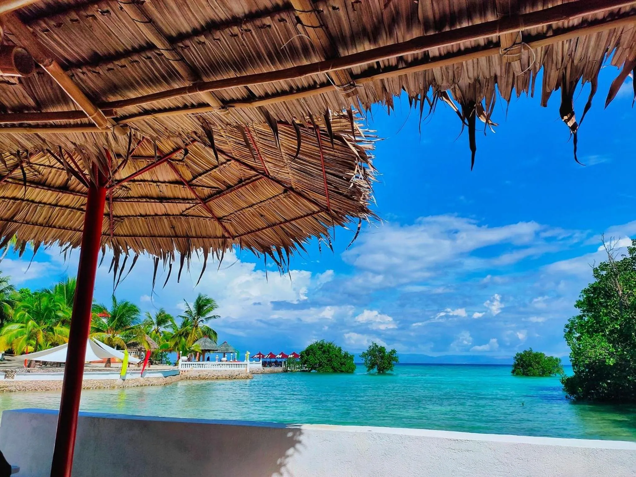 Sea view in Whispering Palms Island Resort