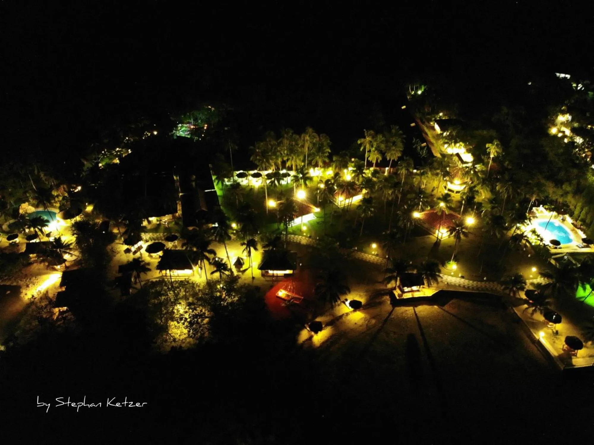 Night in Whispering Palms Island Resort