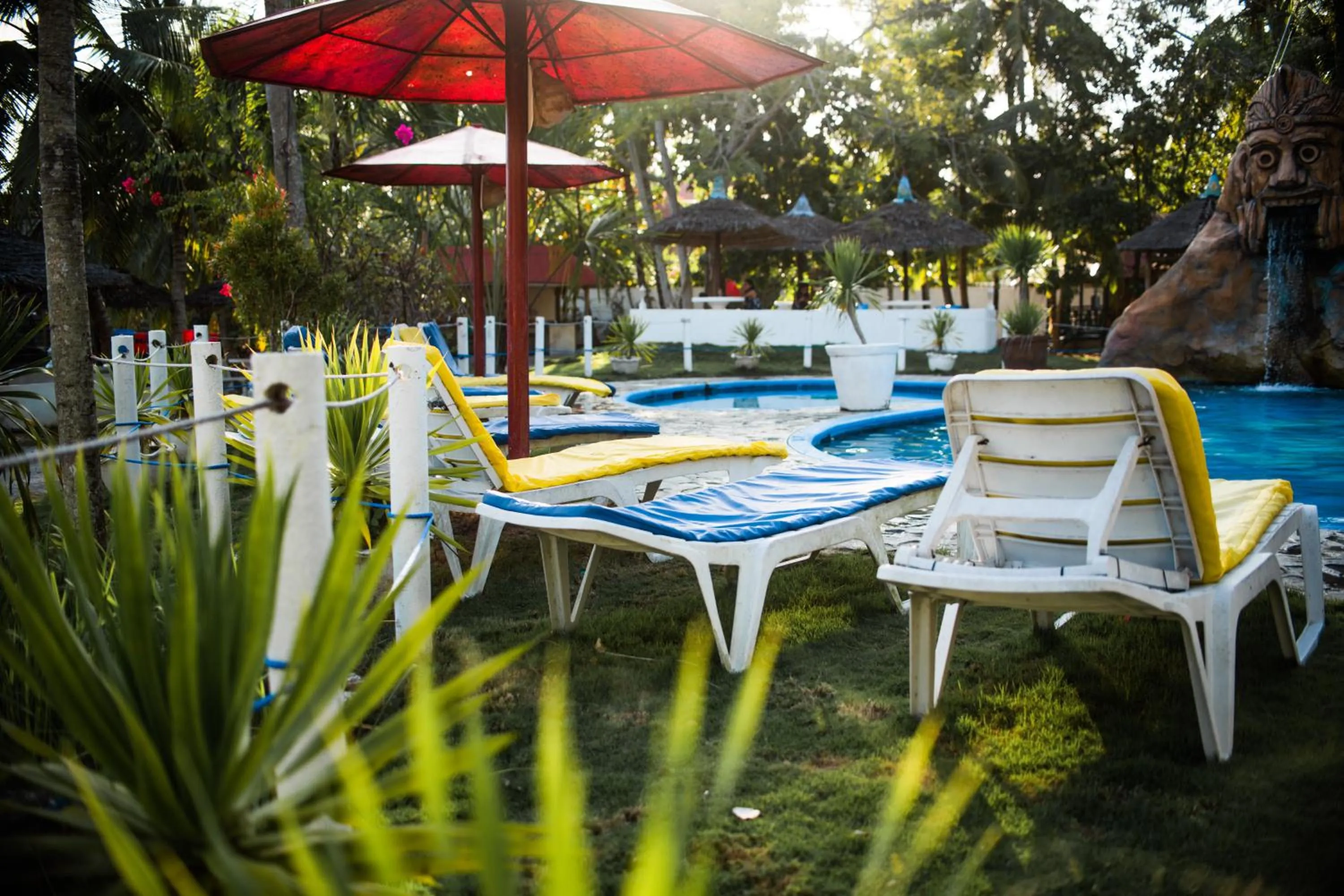 Garden in Whispering Palms Island Resort