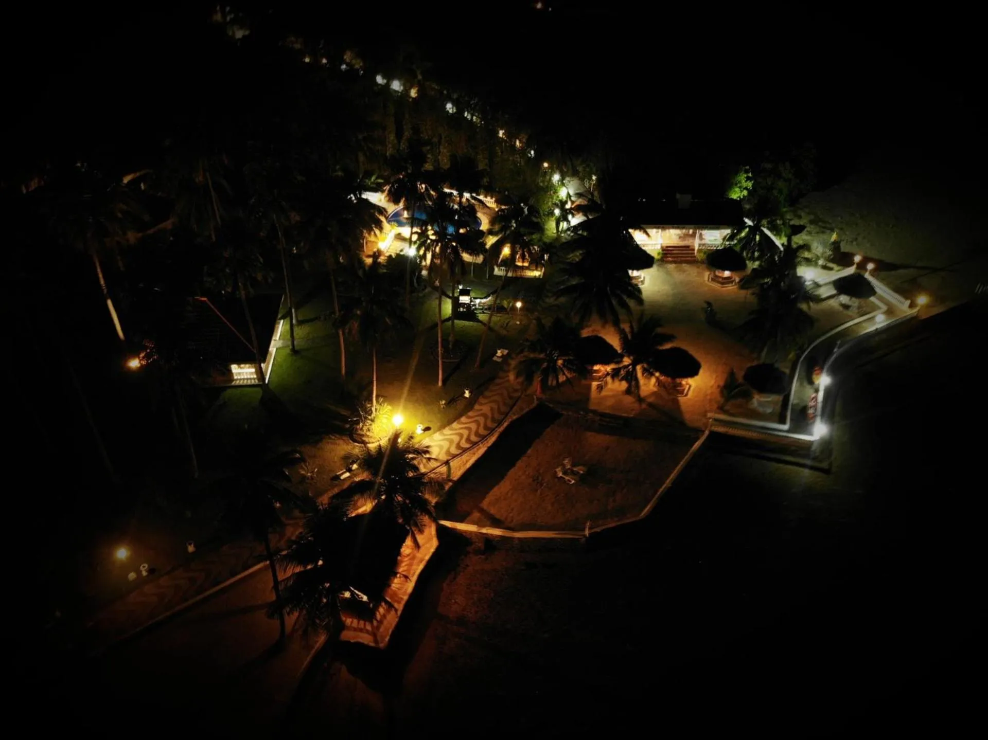 Night in Whispering Palms Island Resort
