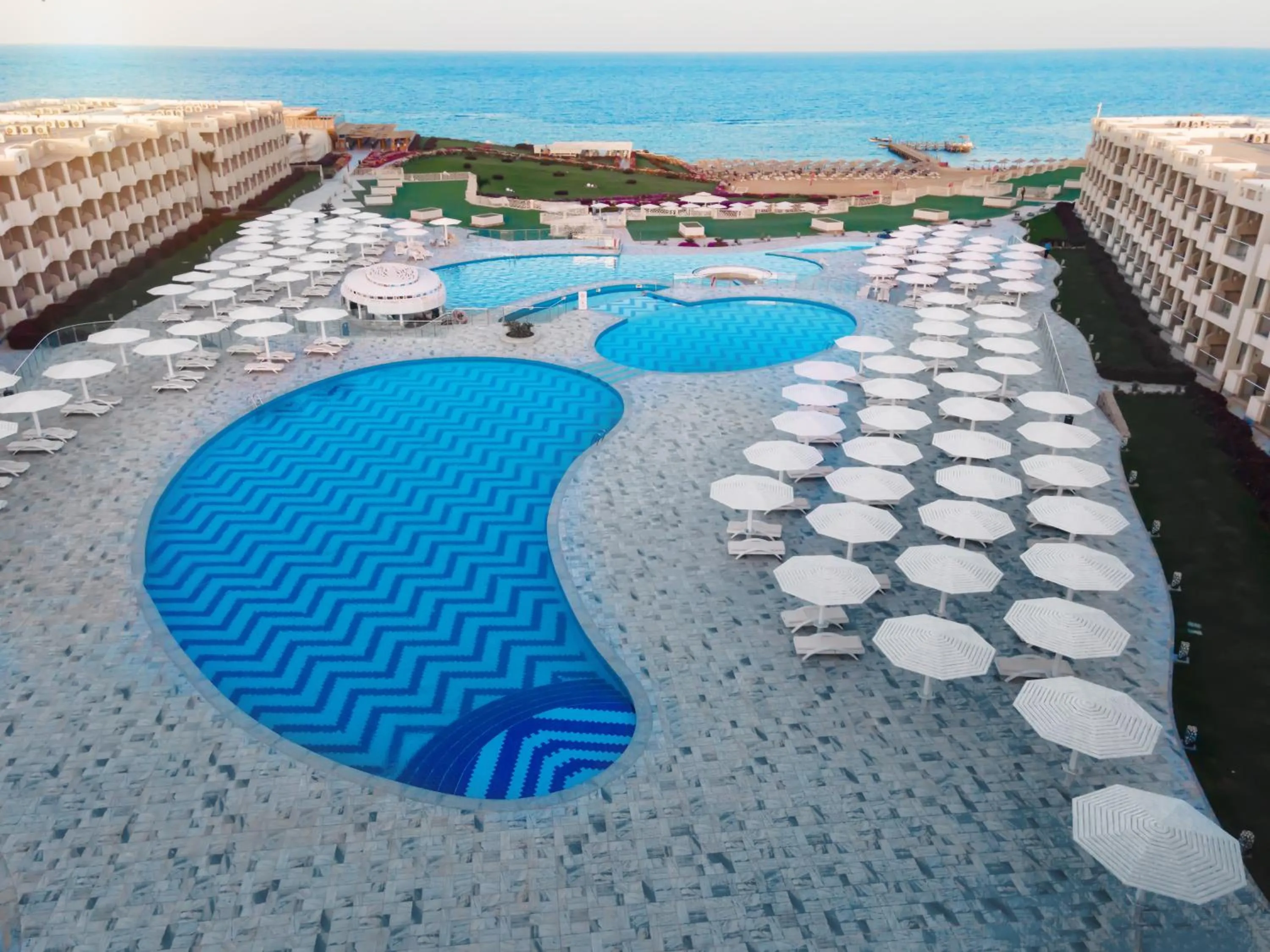 Pool view in SIRENA BEACH RESORT & SPA