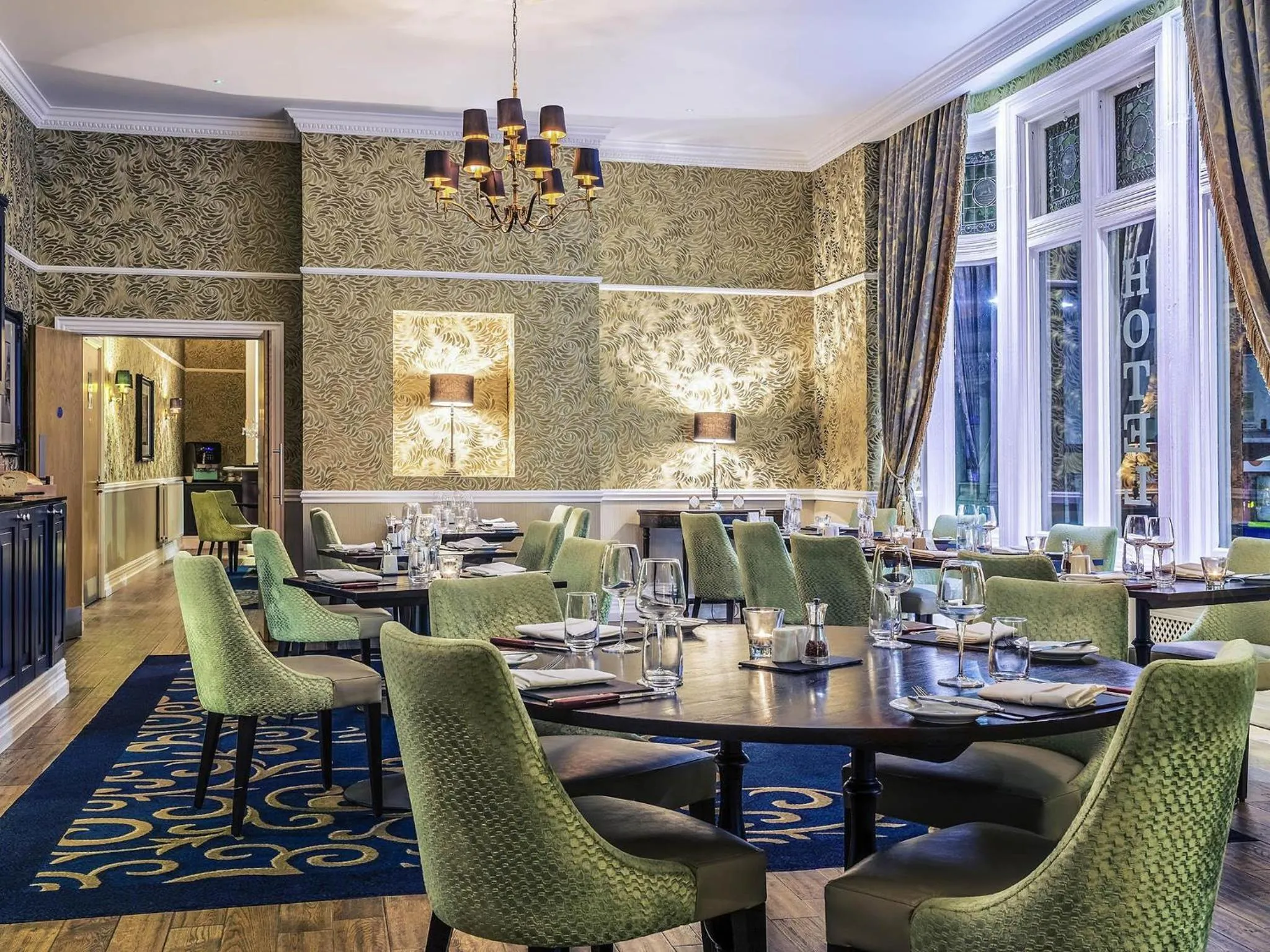 Restaurant/places to eat in Mercure Darlington King's Hotel