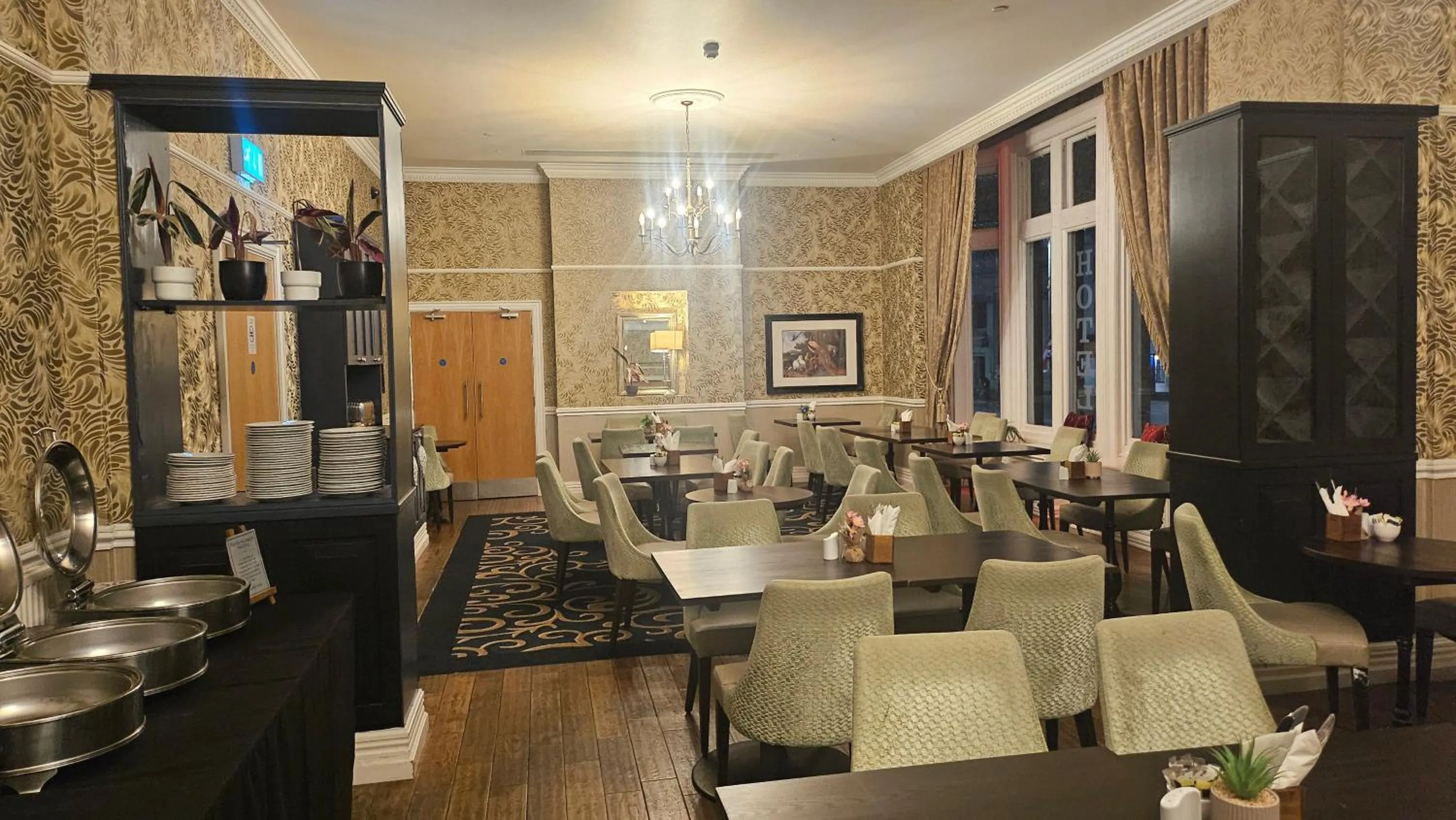Restaurant/places to eat in Mercure Darlington King's Hotel