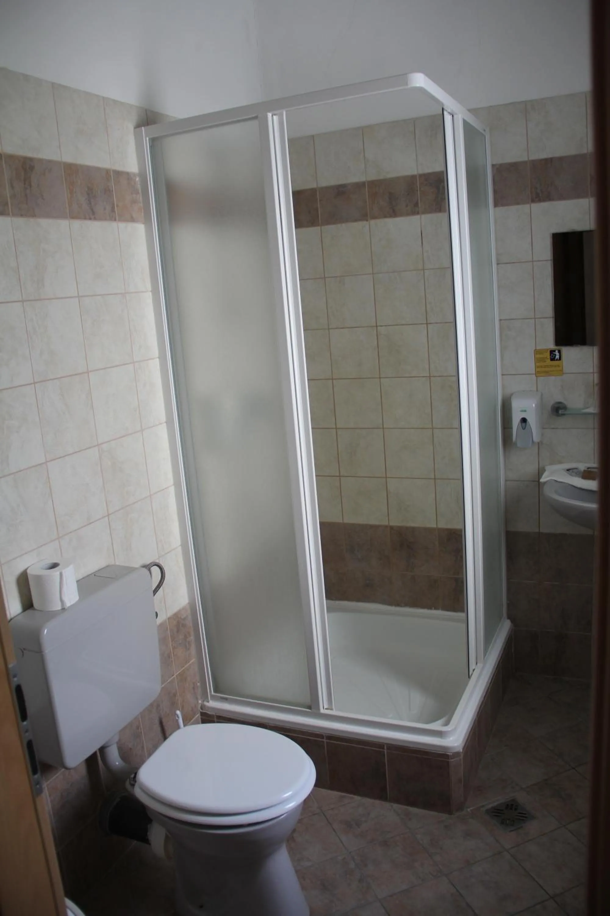Toilet in Hotel Rose City