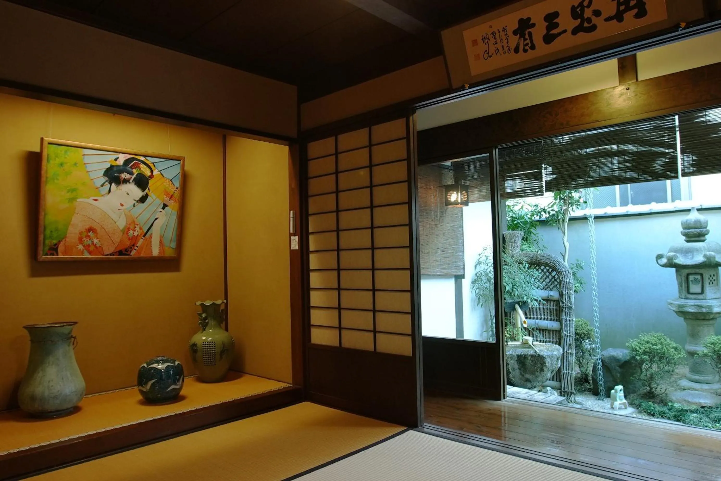 Decorative detail in KAMIYASHIKI Private Hotel - Self Check-in Only