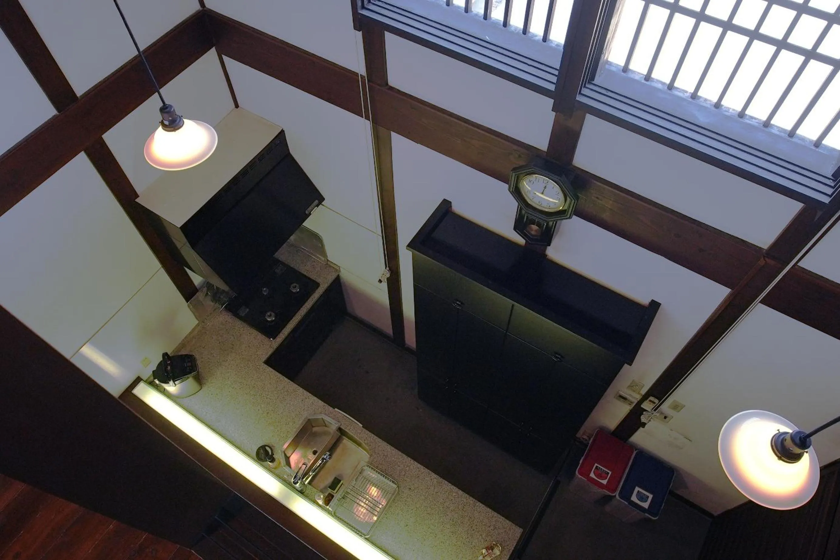 kitchen in KAMIYASHIKI Private Hotel - Self Check-in Only