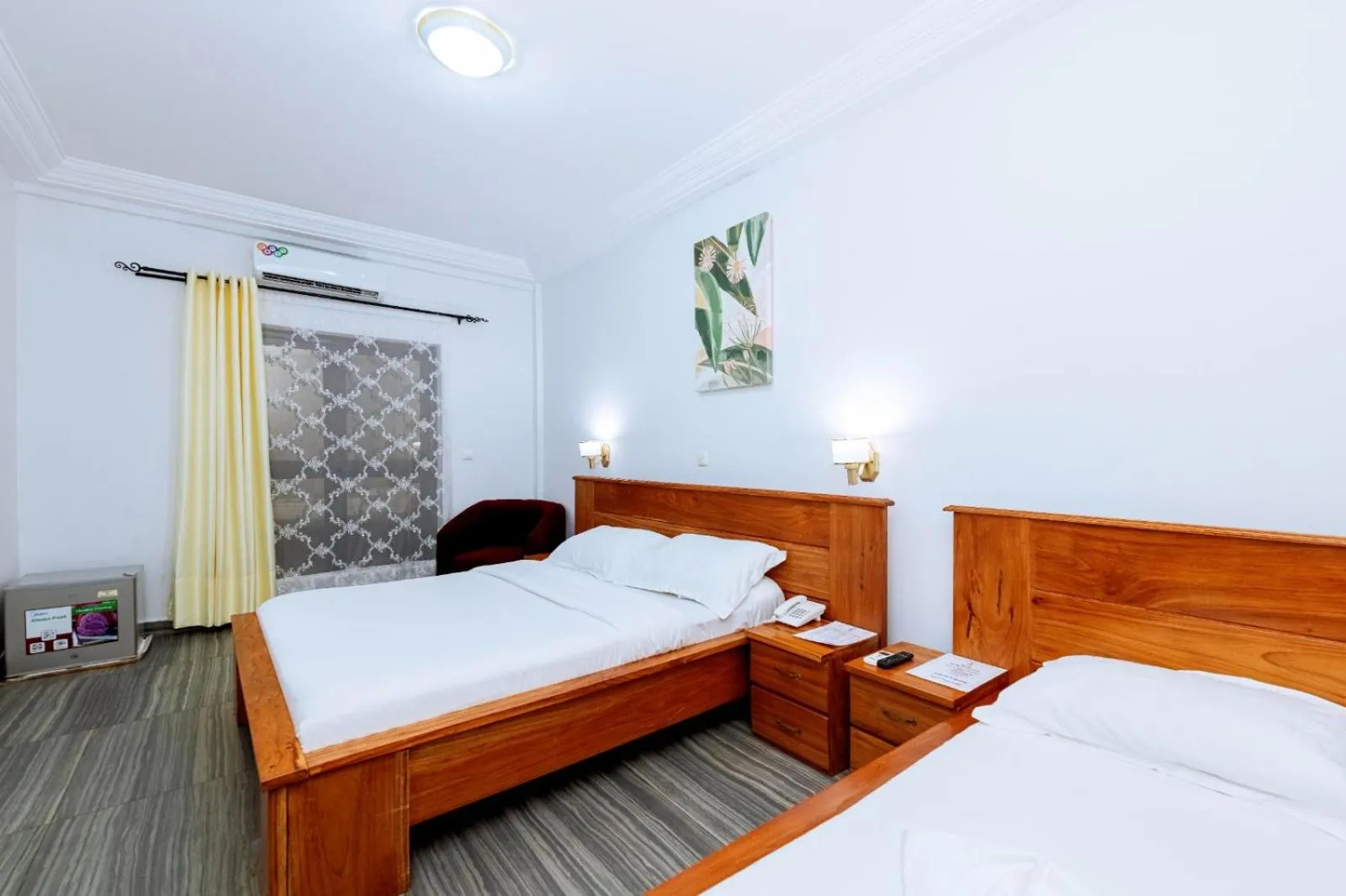 Bed in HOTEL DE L'OCEAN KRIBI