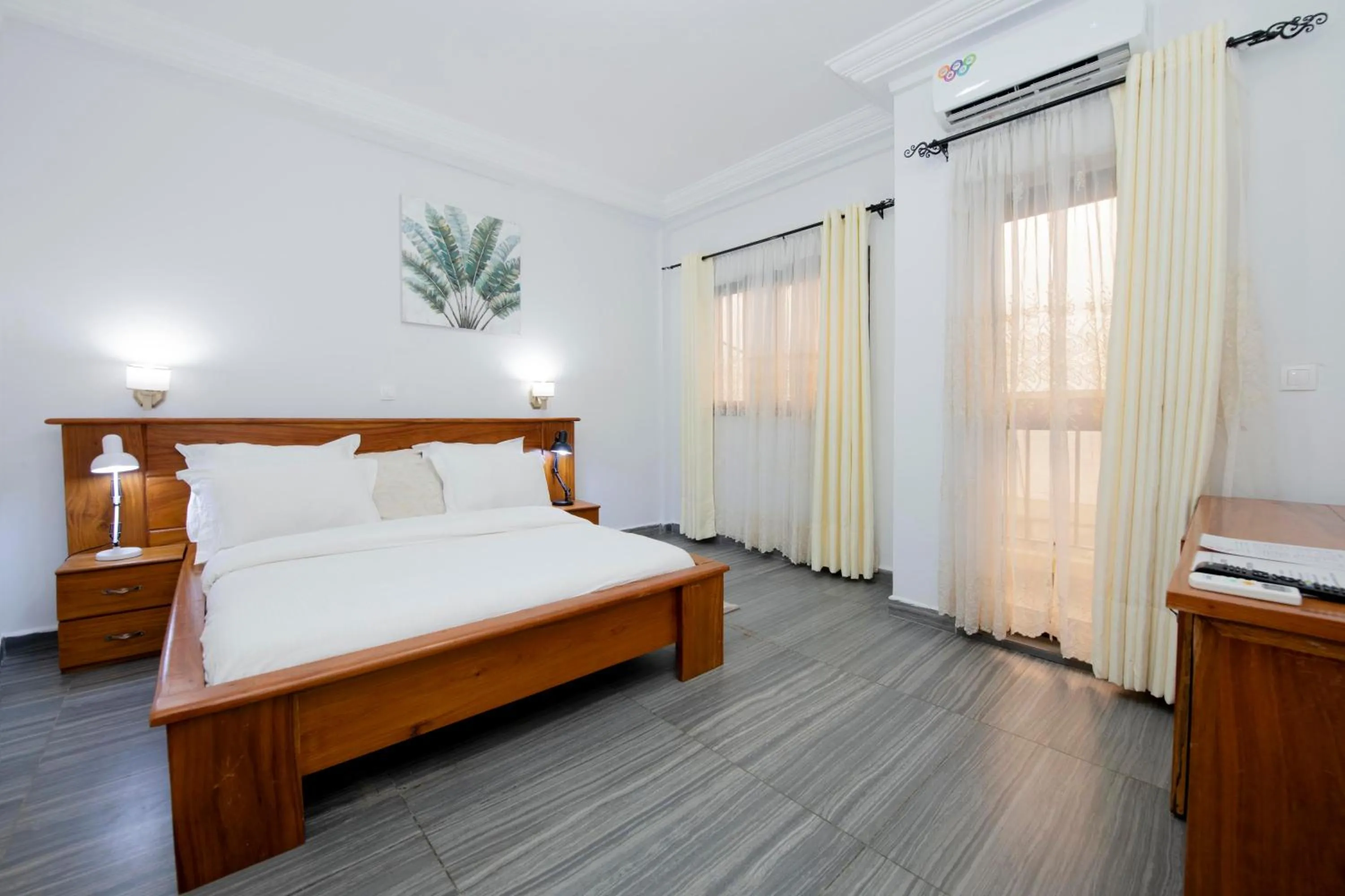 Bed in HOTEL DE L'OCEAN KRIBI