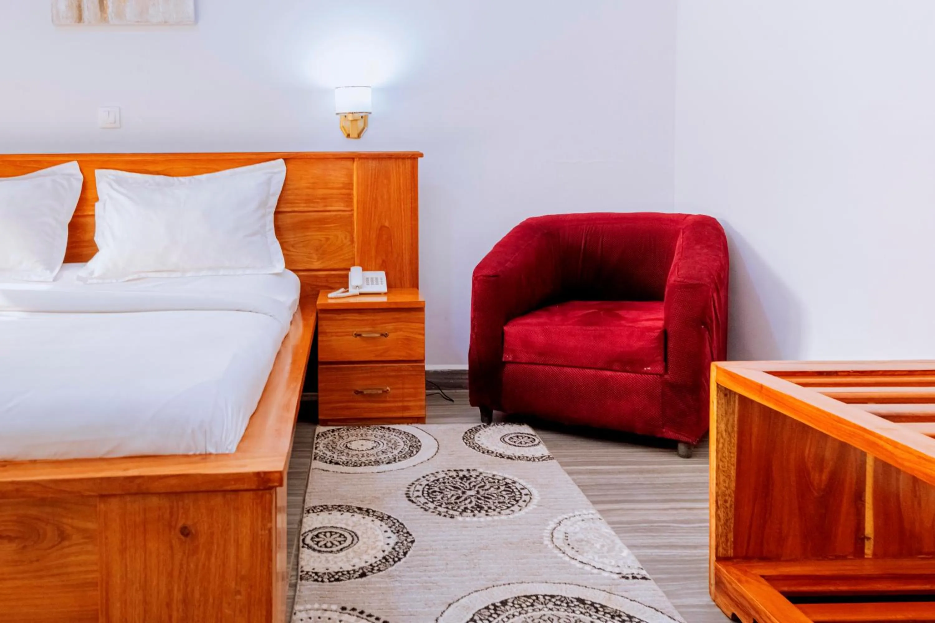 Bed in HOTEL DE L'OCEAN KRIBI