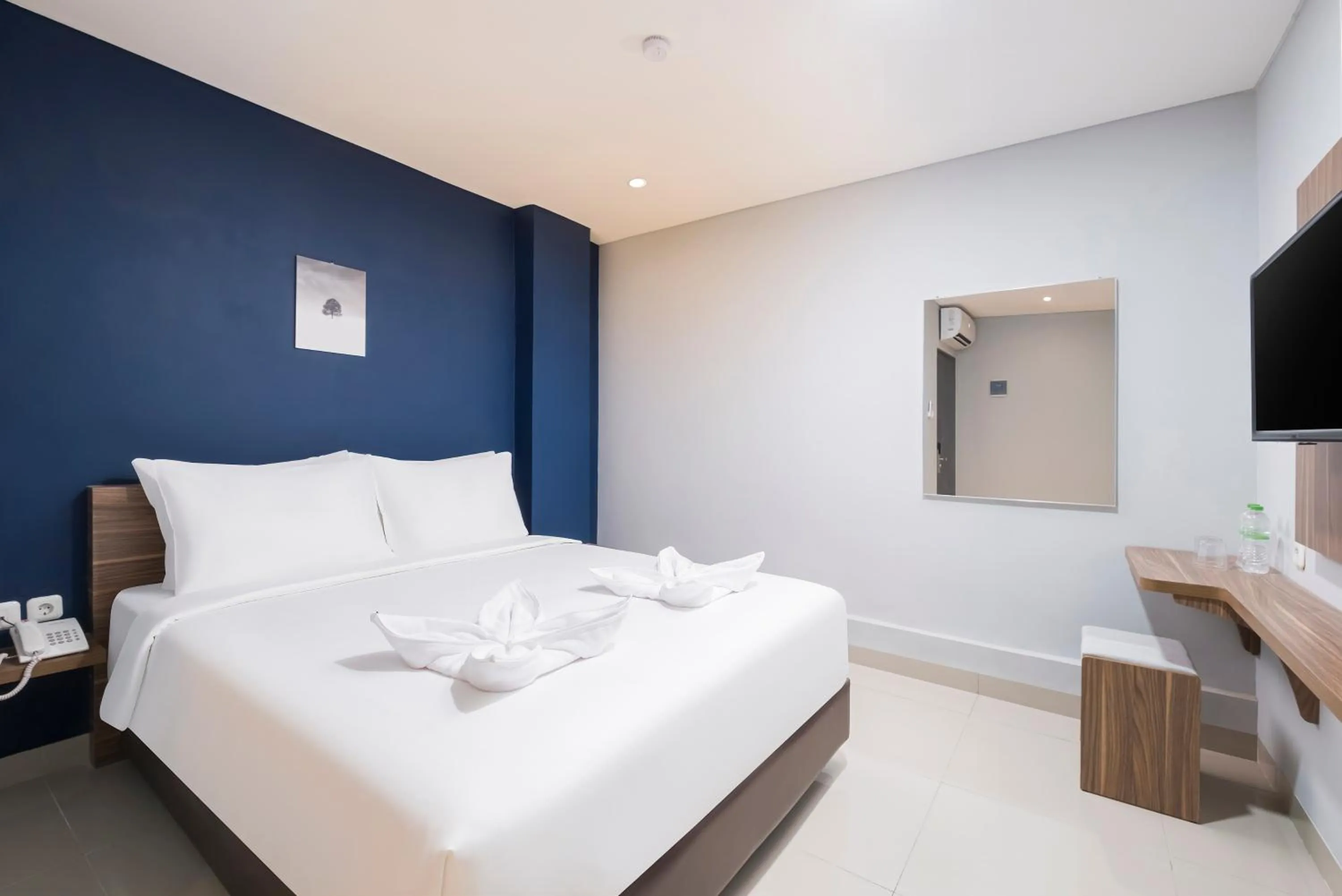 Bed in Gold Hotel Simpang Lima