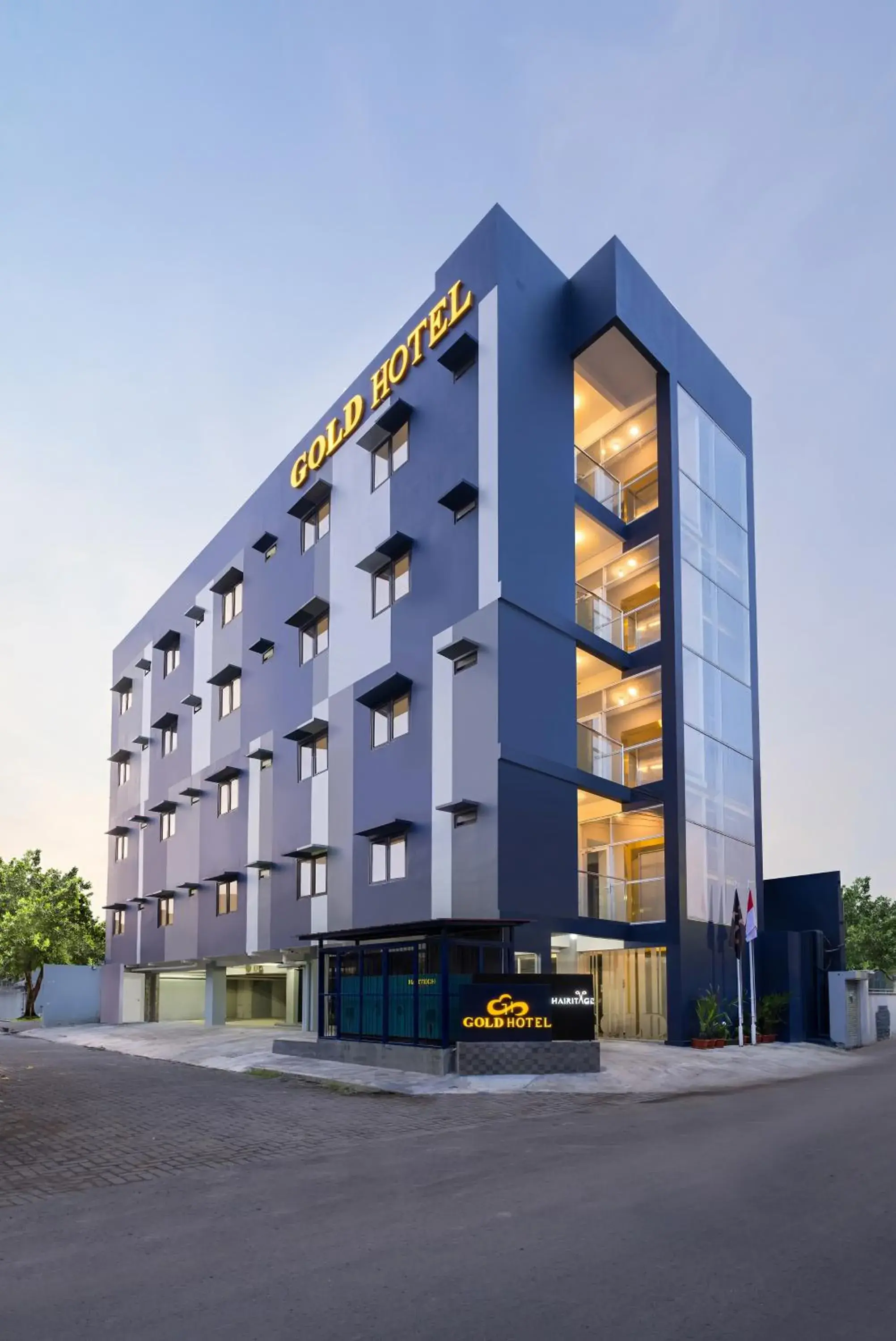 Property building in Gold Hotel Simpang Lima Property building in Gold Hotel Simpang Lima