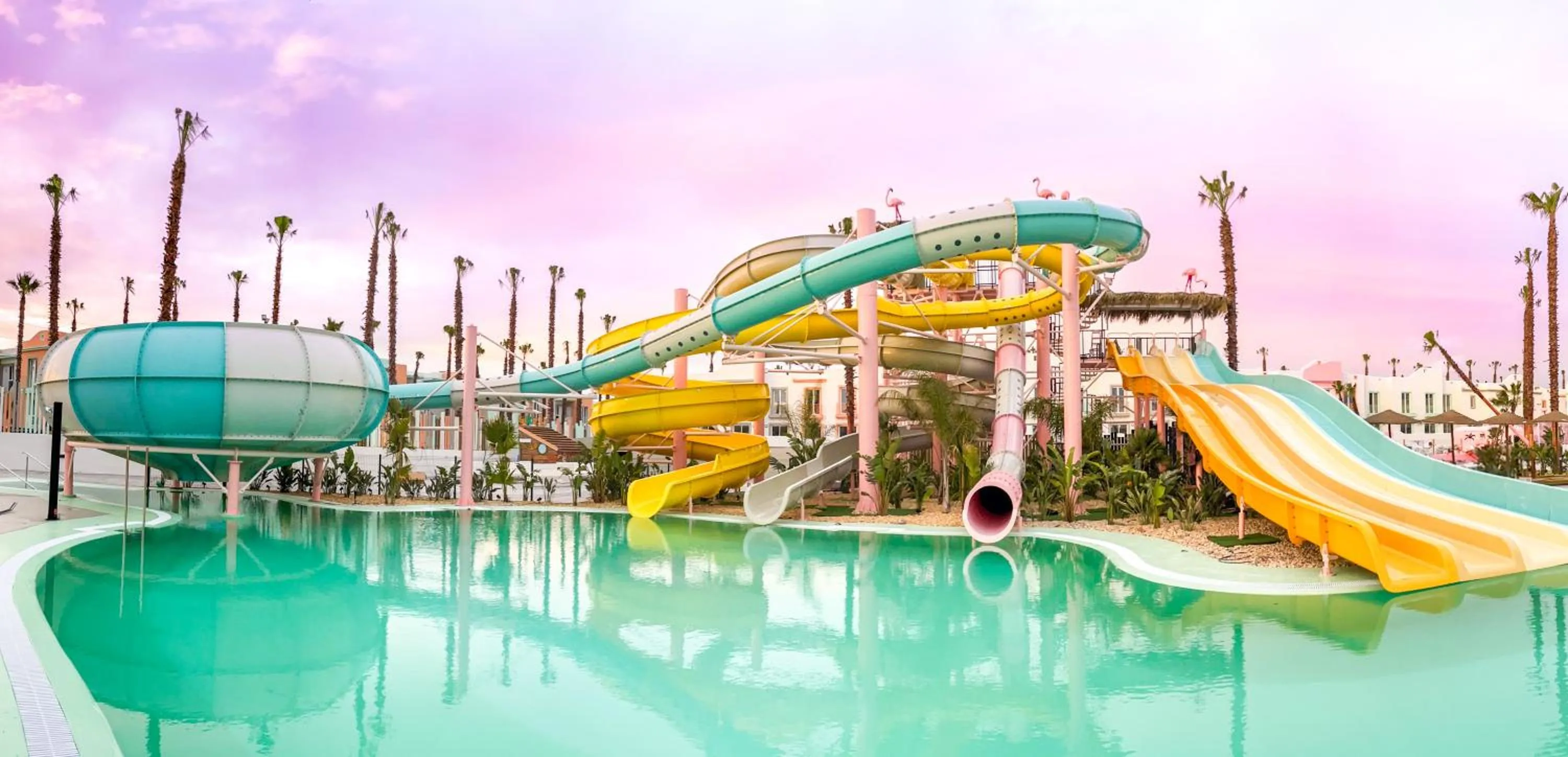 Aqua park in ON City Resort All Inclusive Prime