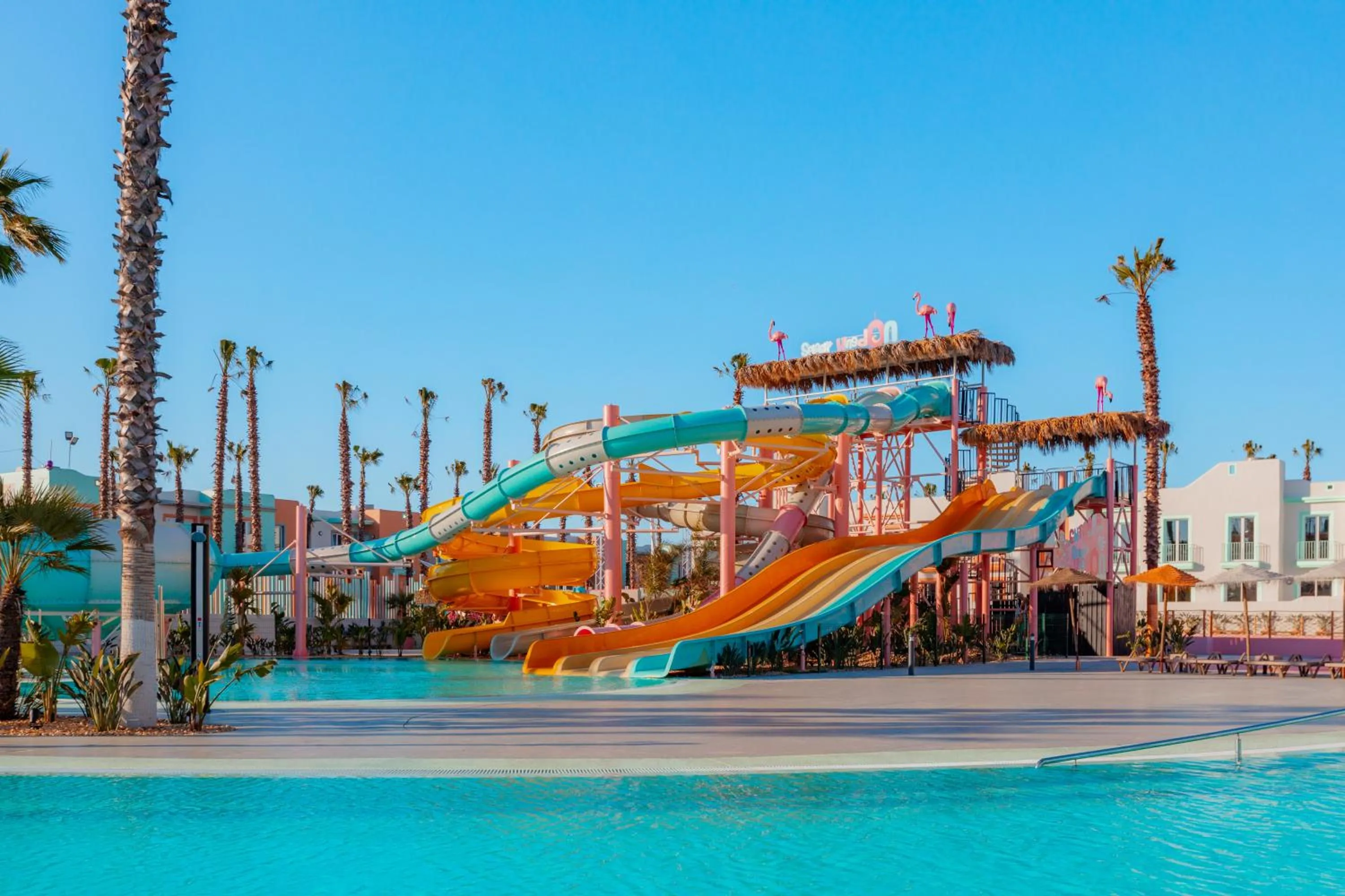 Aqua park in ON City Resort All Inclusive Prime