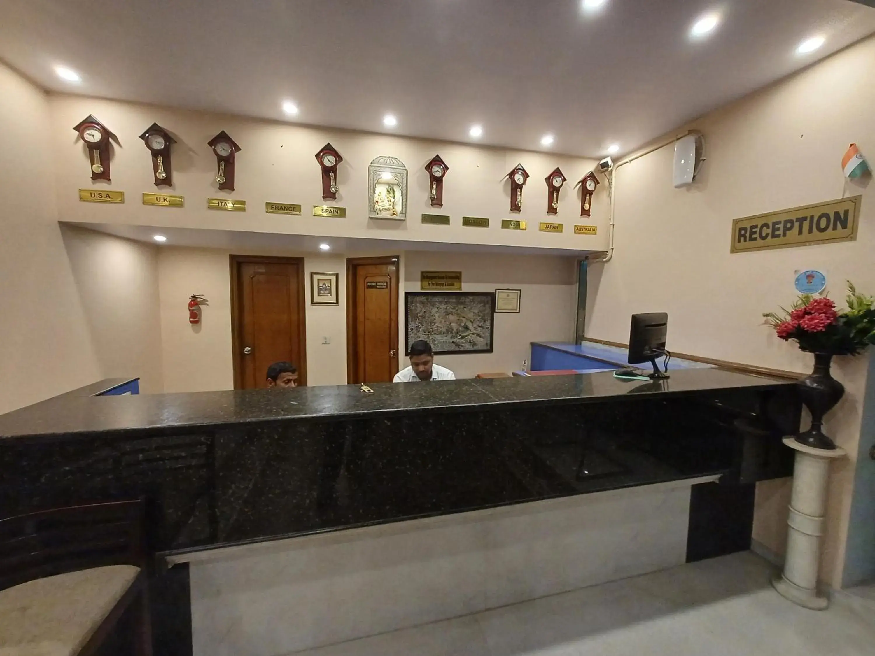 Lobby or reception in Hotel Maya international Lobby or reception in Hotel Maya international