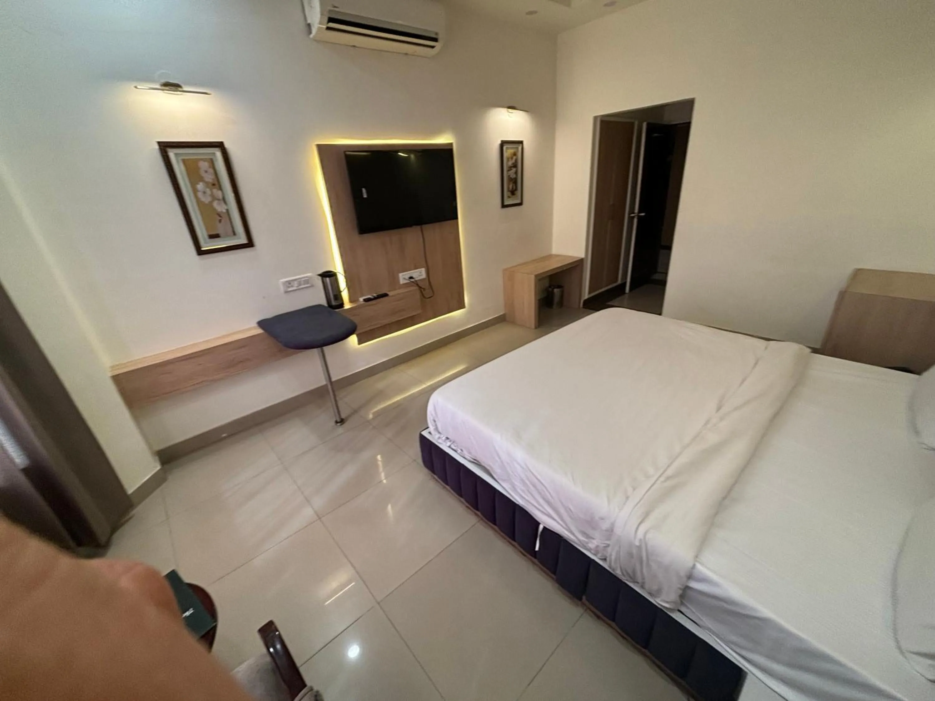 Photo of the whole room, Bed in Hotel Maya international