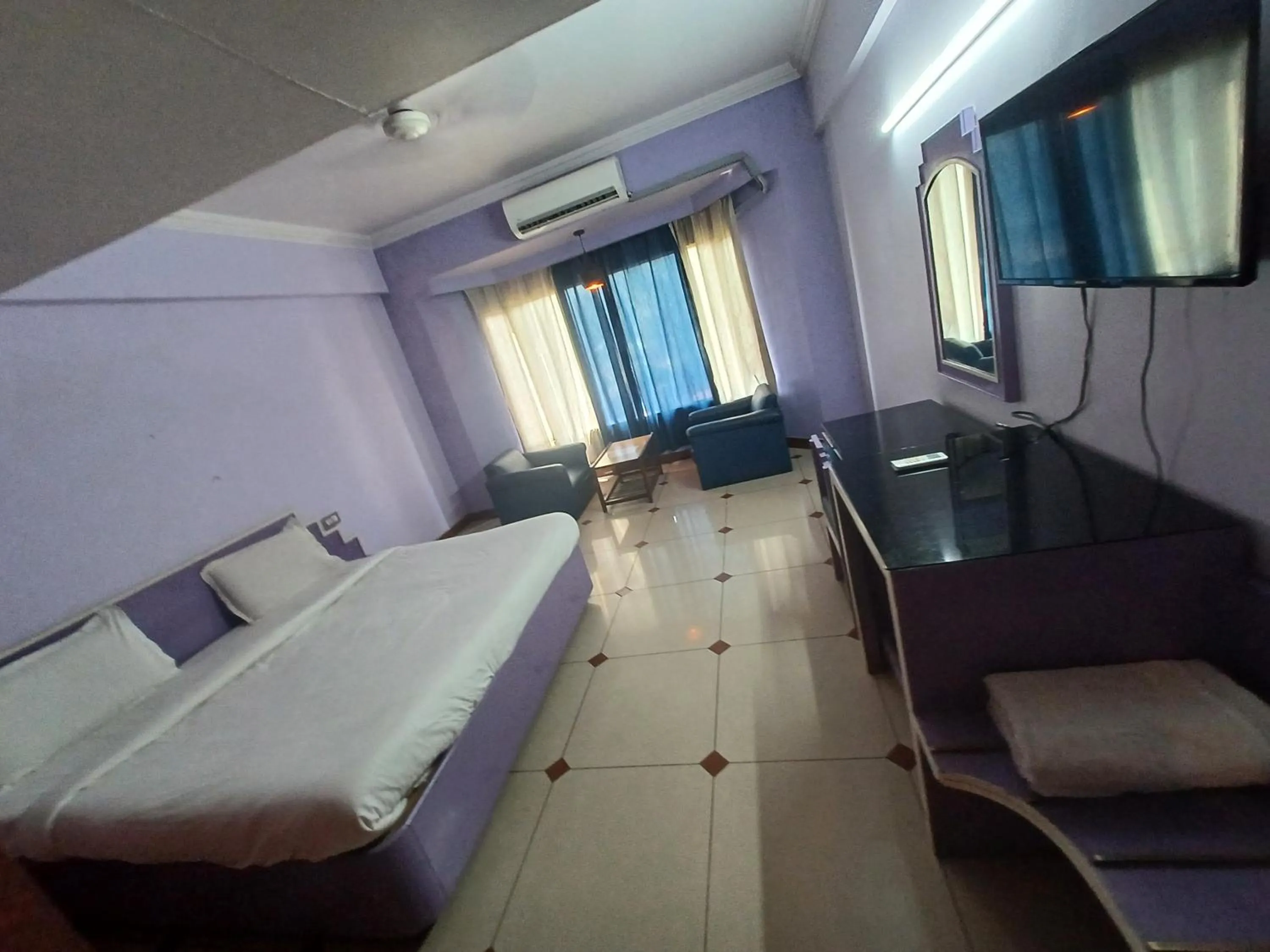 TV and multimedia, Bed in Hotel Maya international