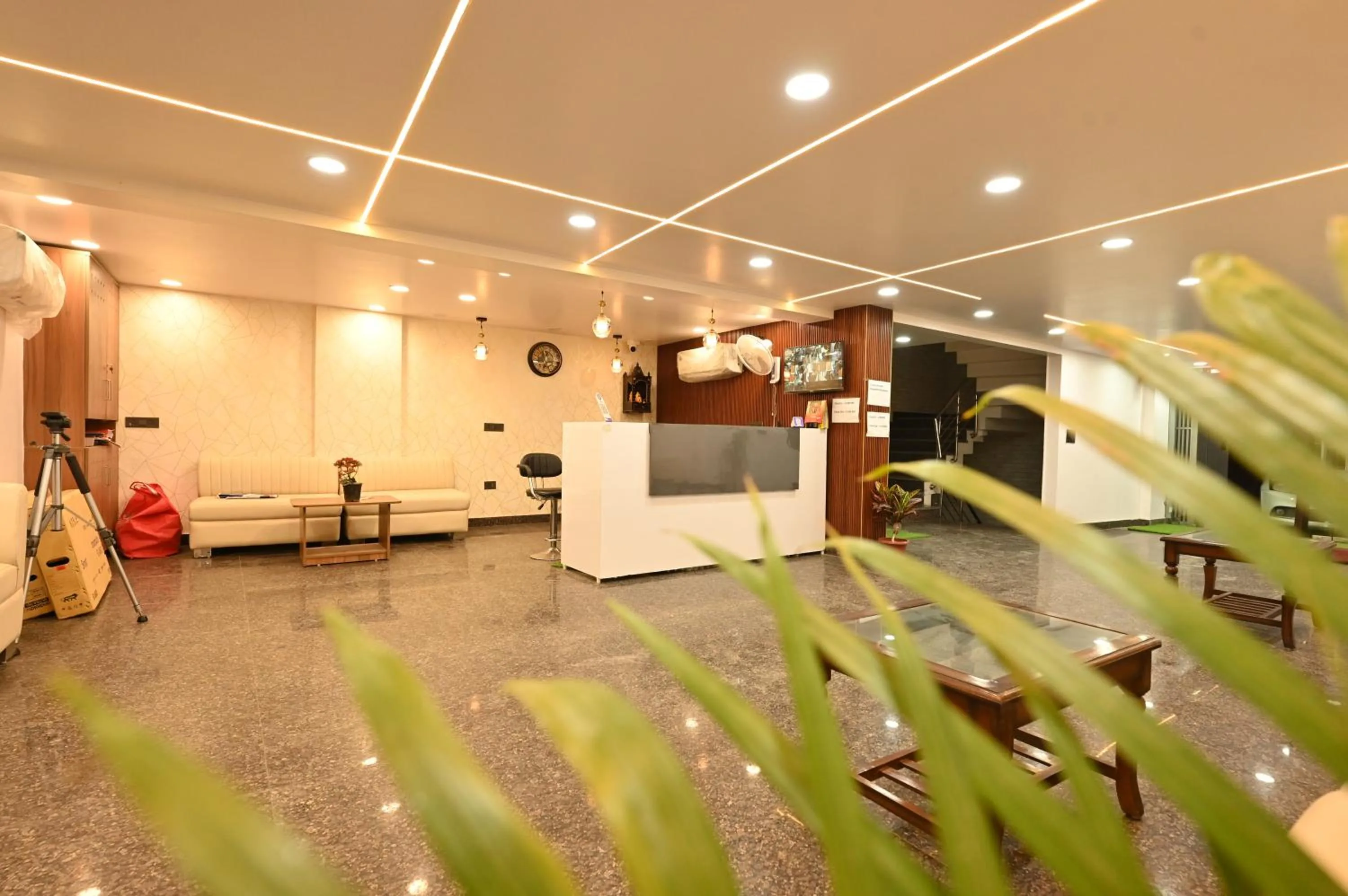 Lobby or reception in Hotel Down Town Paschim Vihar