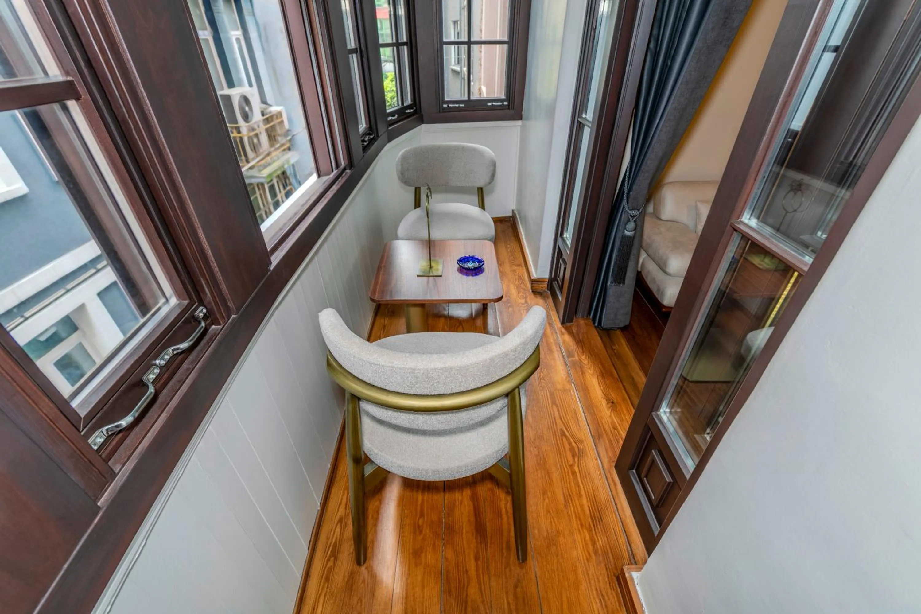 Balcony/Terrace in Elmira Pera Hotel & - Special Class