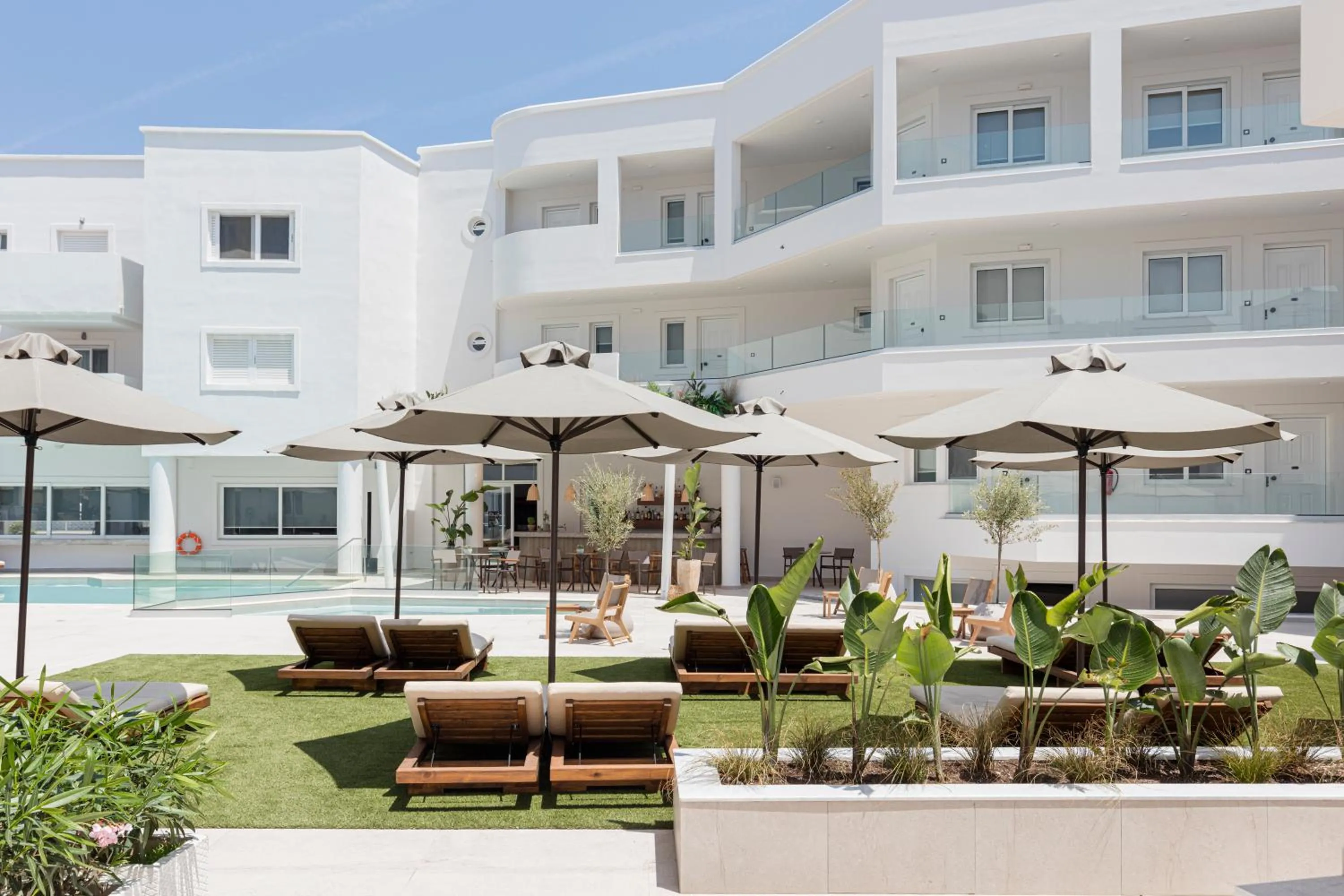 Garden in Anastasia Hotel