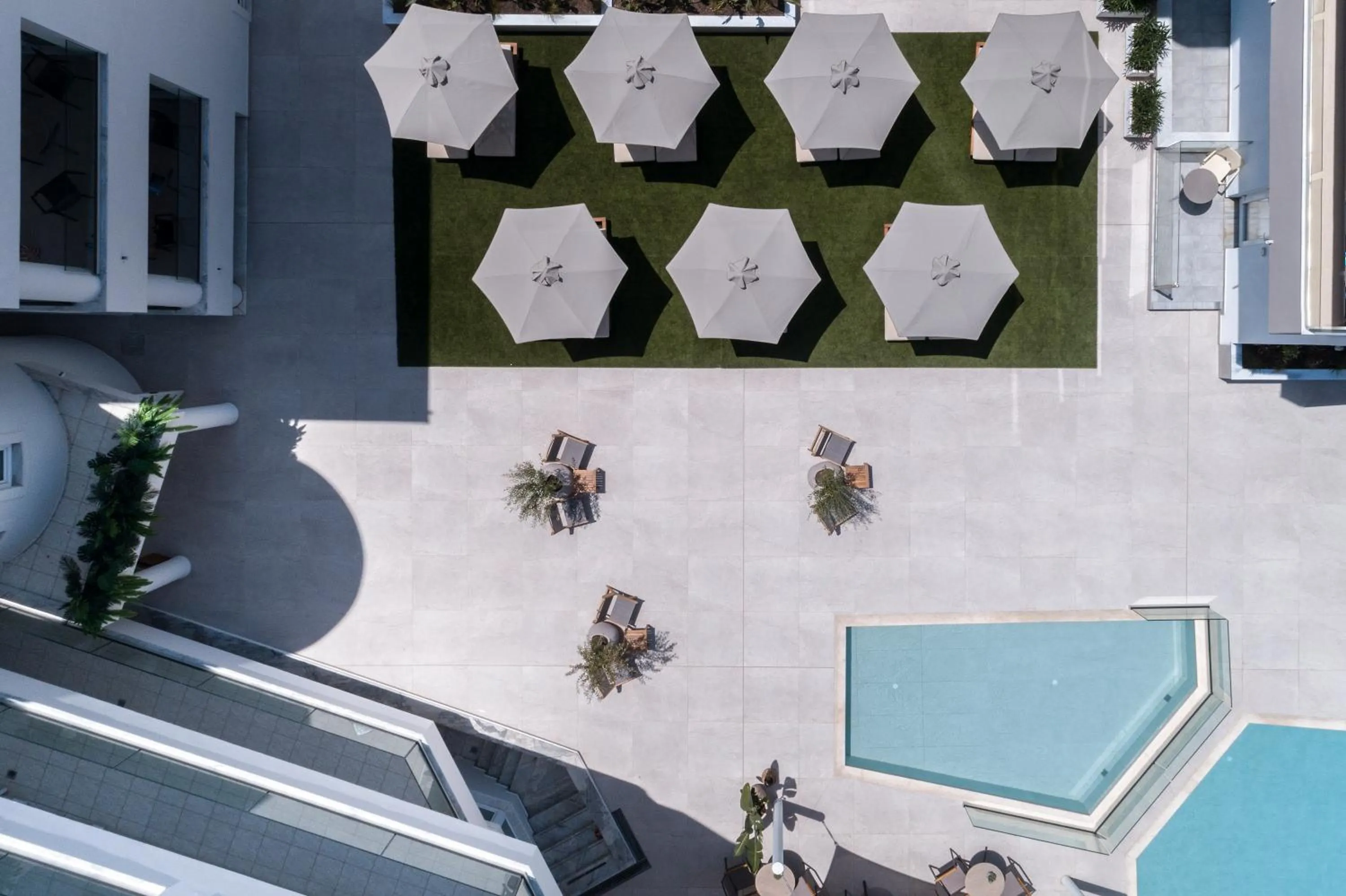 Garden in Anastasia Hotel
