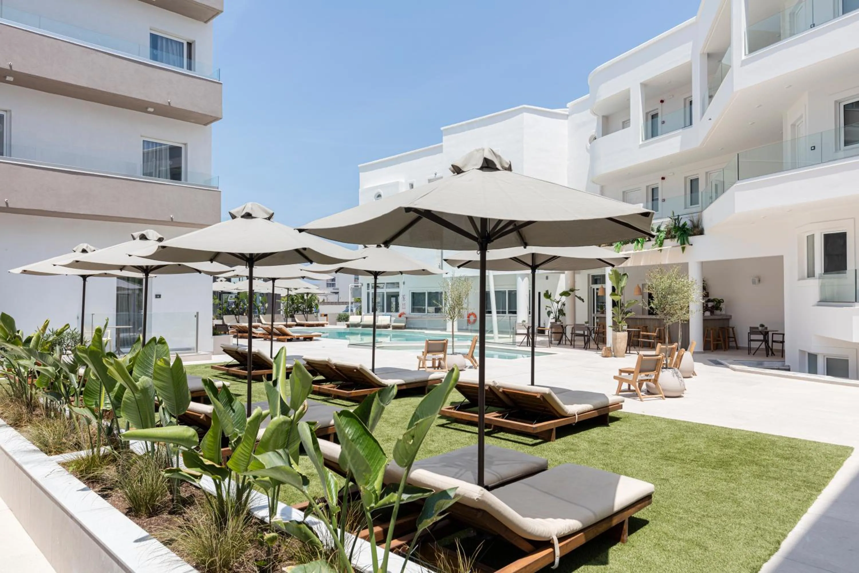 Garden in Anastasia Hotel