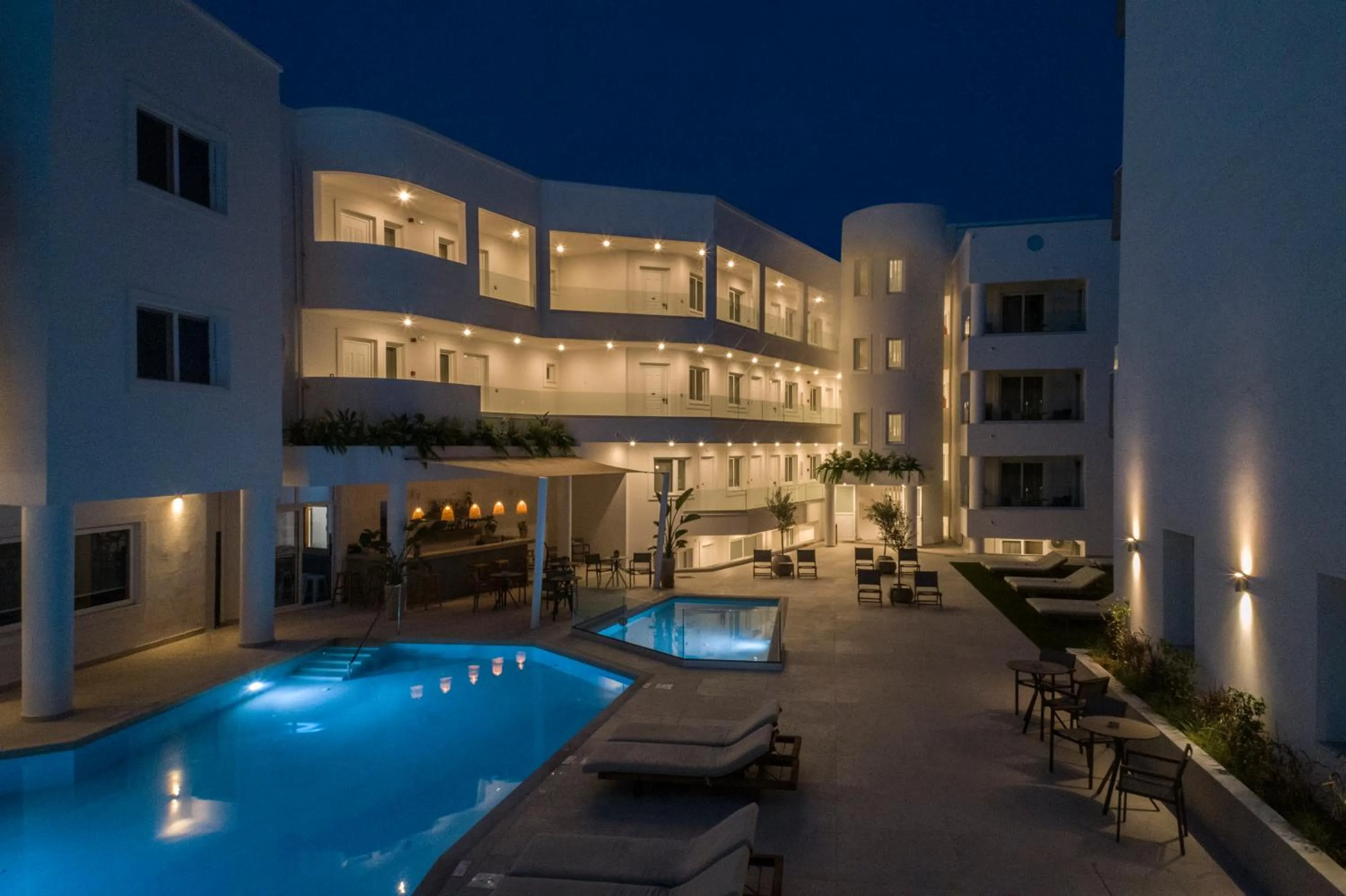 Swimming pool in Anastasia Hotel