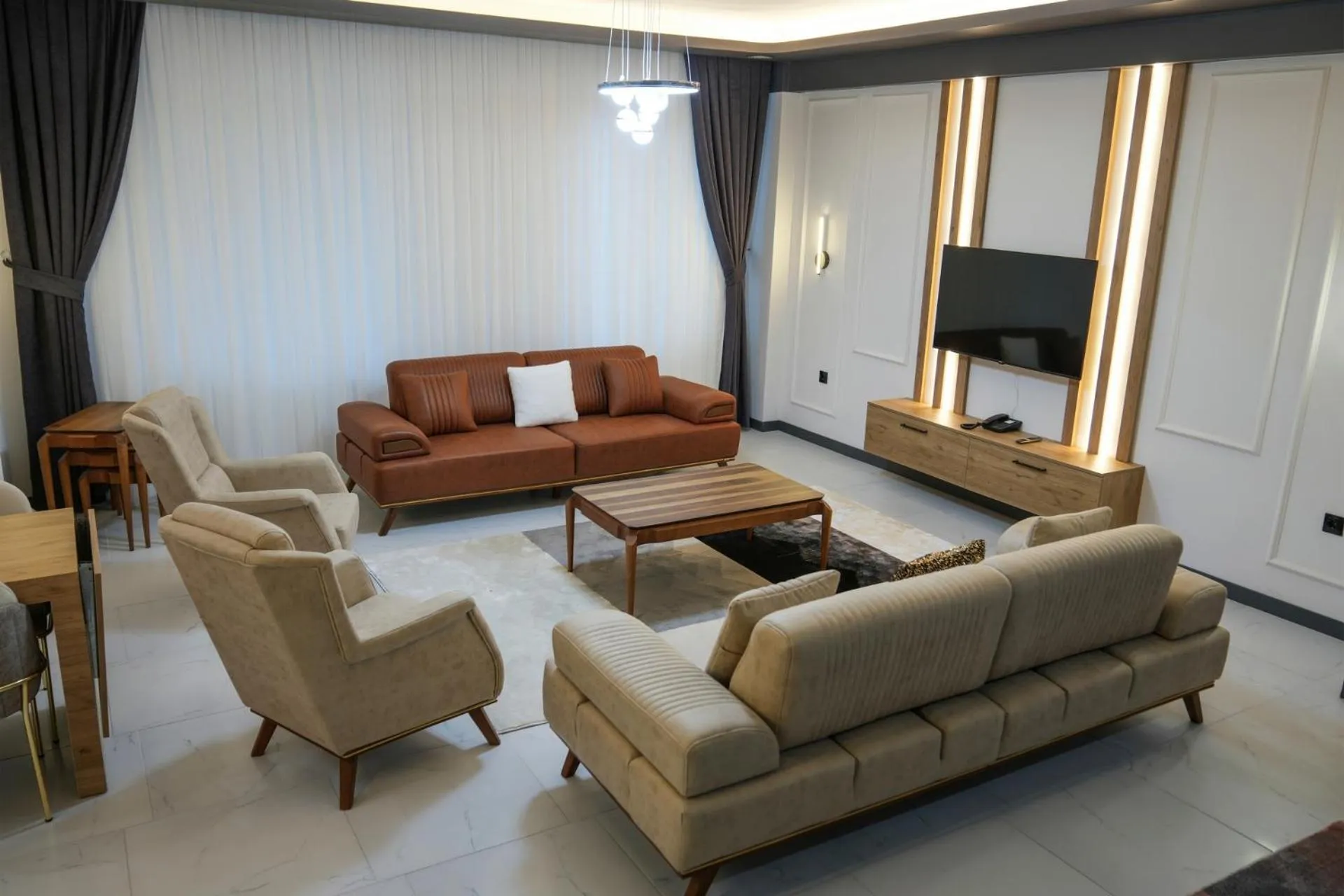 TV and multimedia in Villa Kent Termal Otel