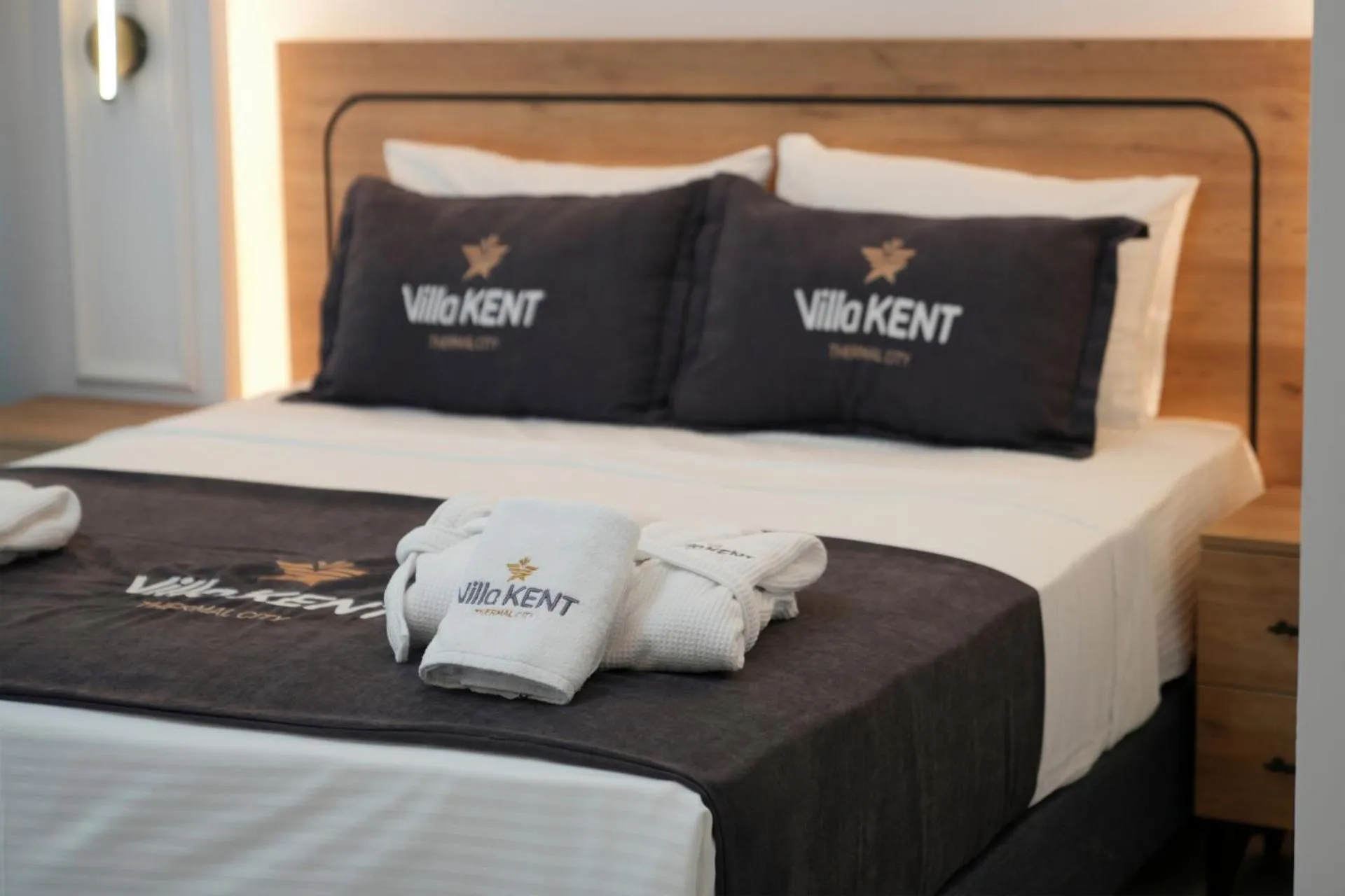 Bed in Villa Kent Termal Otel